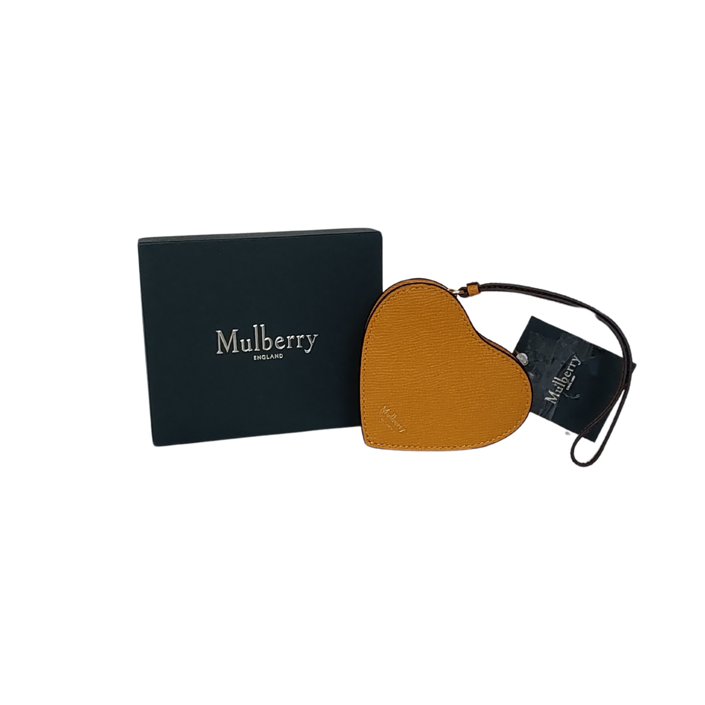 Mulberry Heart Coin purse Amber