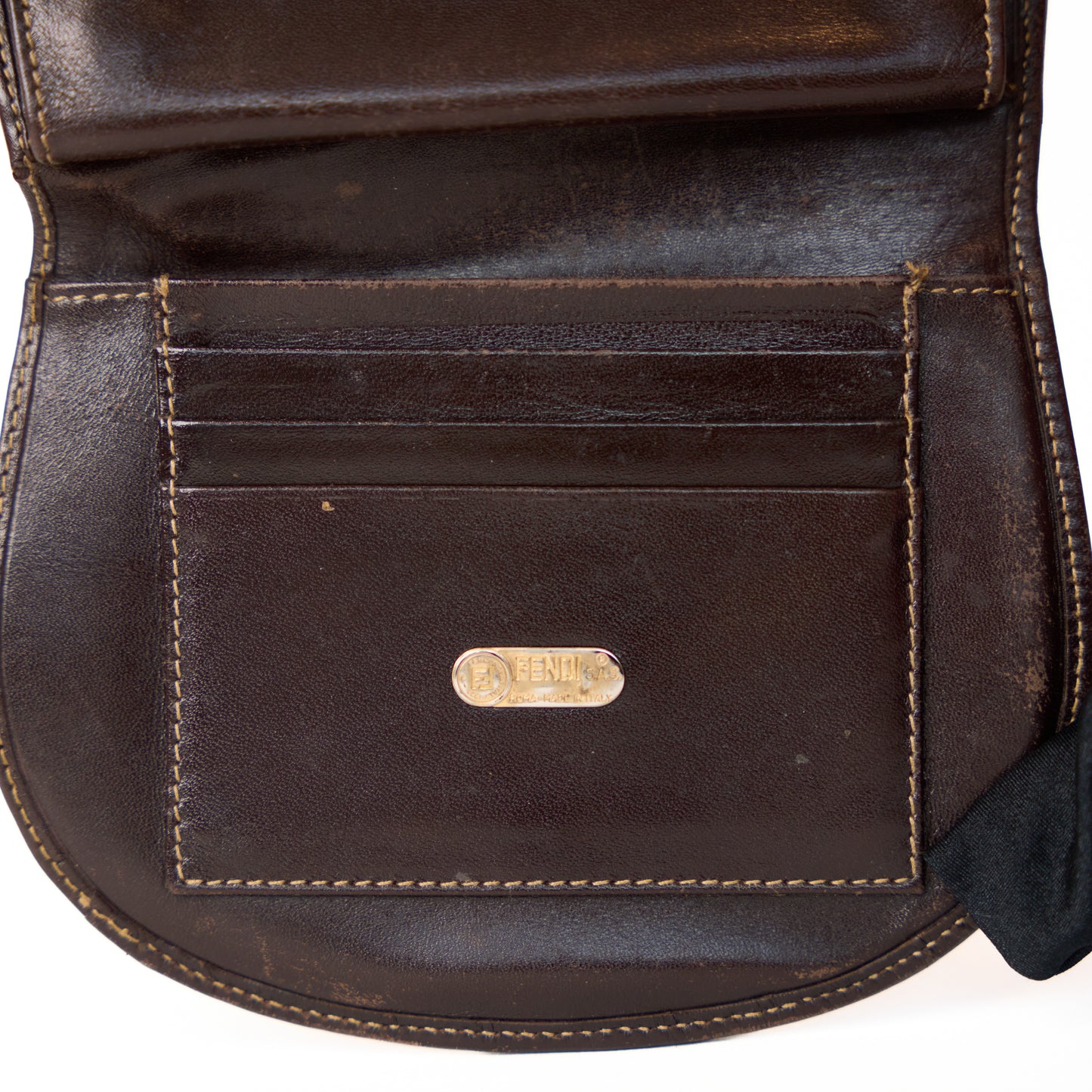 Fendi Bifold Wallet Zucca in Brown Canvas 241125B26