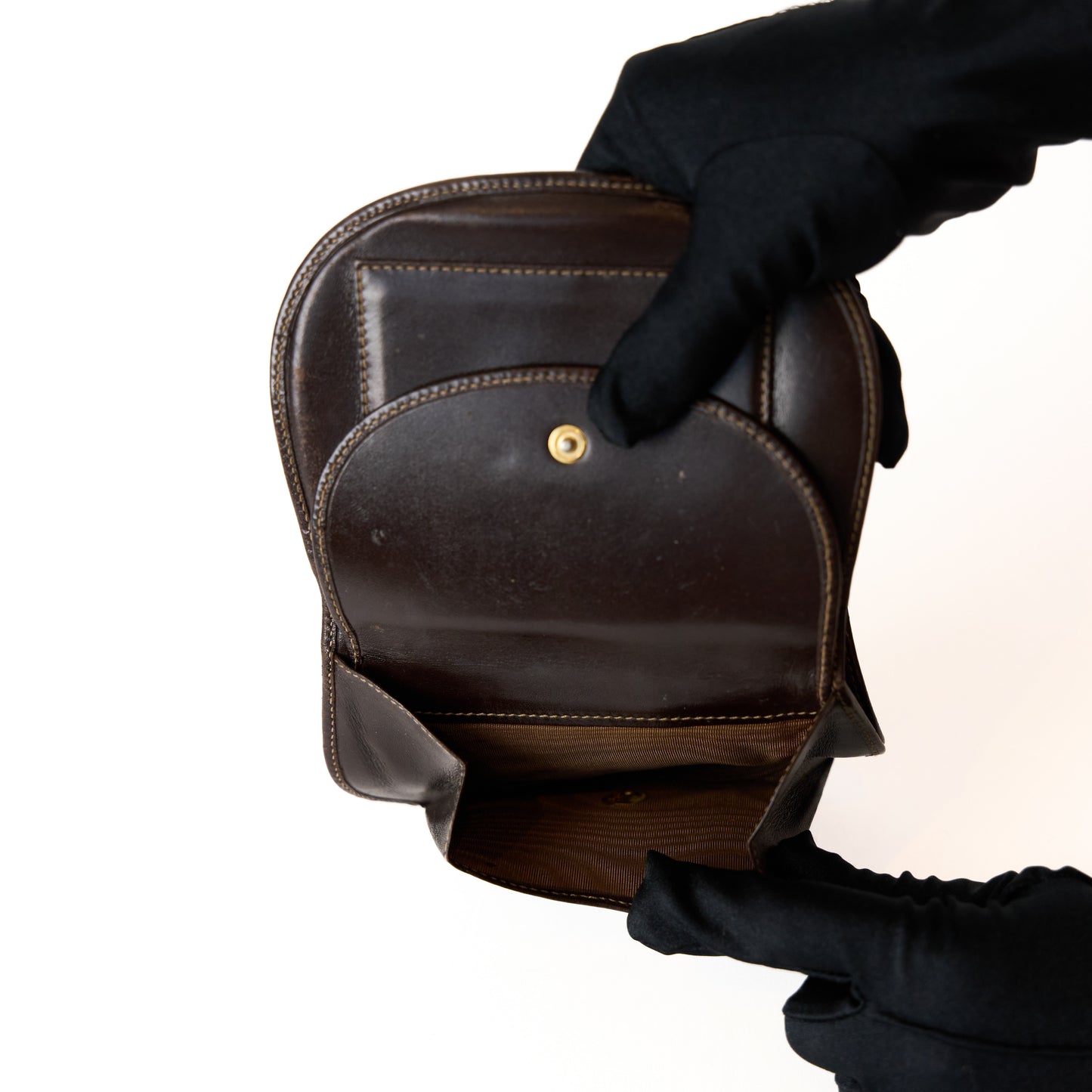 Fendi Bifold Wallet Zucca in Brown Canvas 241125B26