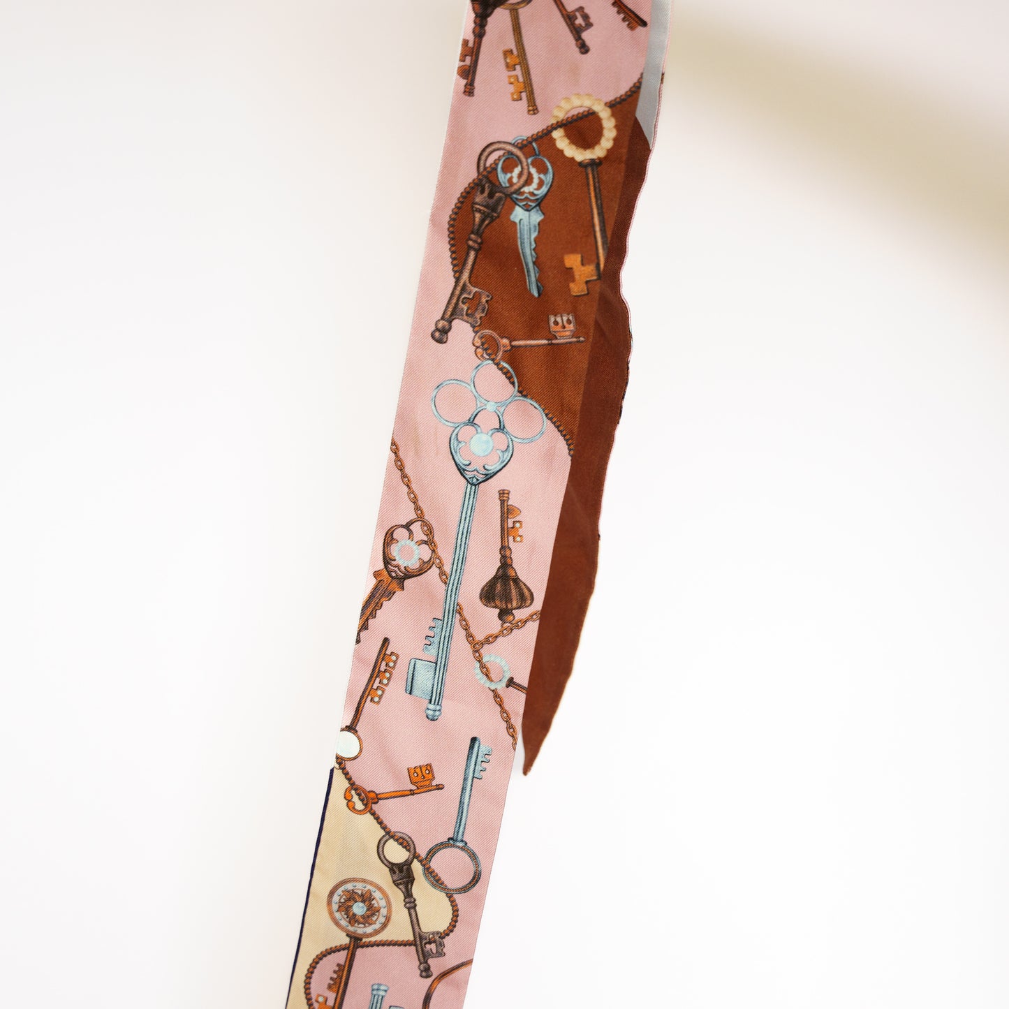 Dior Twilly in Key Prints Pink Brown