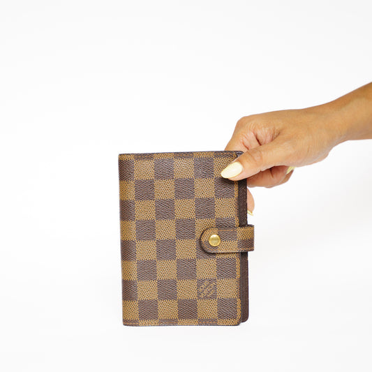 Louis Vuitton Damier Ebene Agenda PM 110925B201