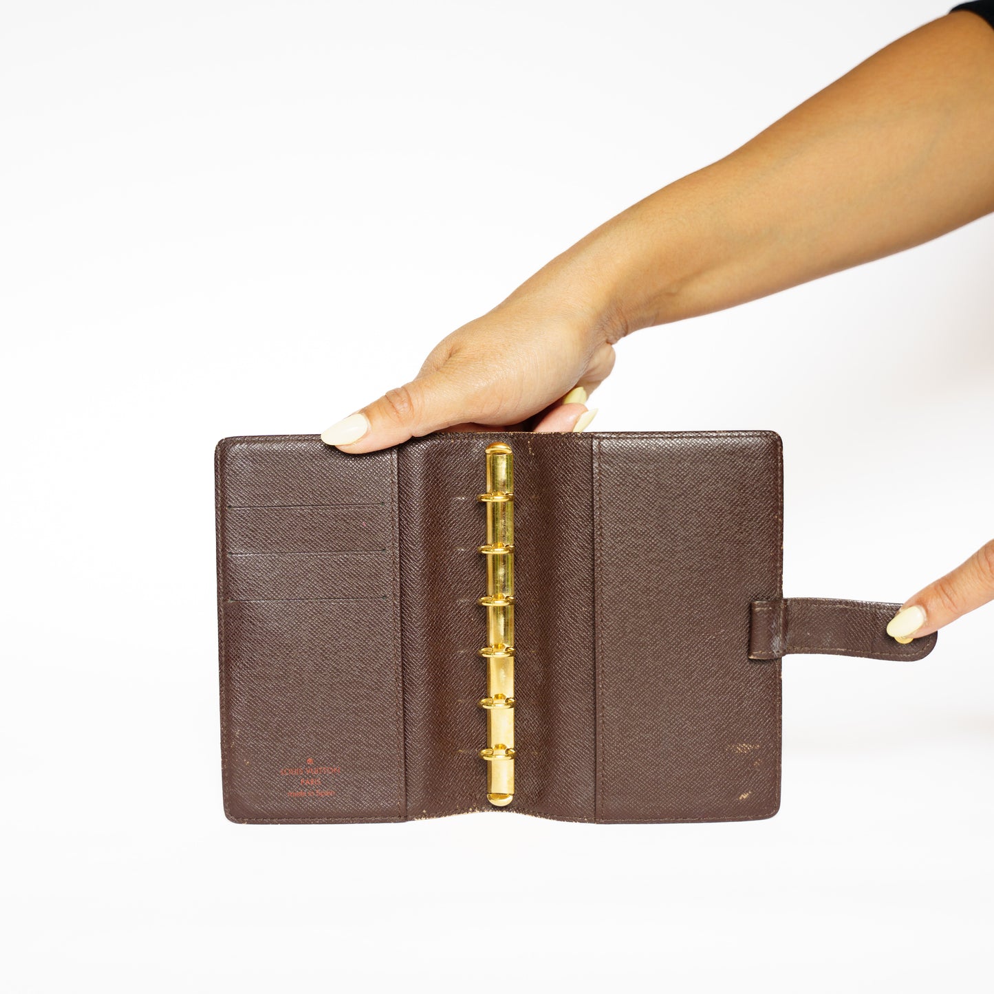 Louis Vuitton Damier Ebene Agenda PM 110925B201