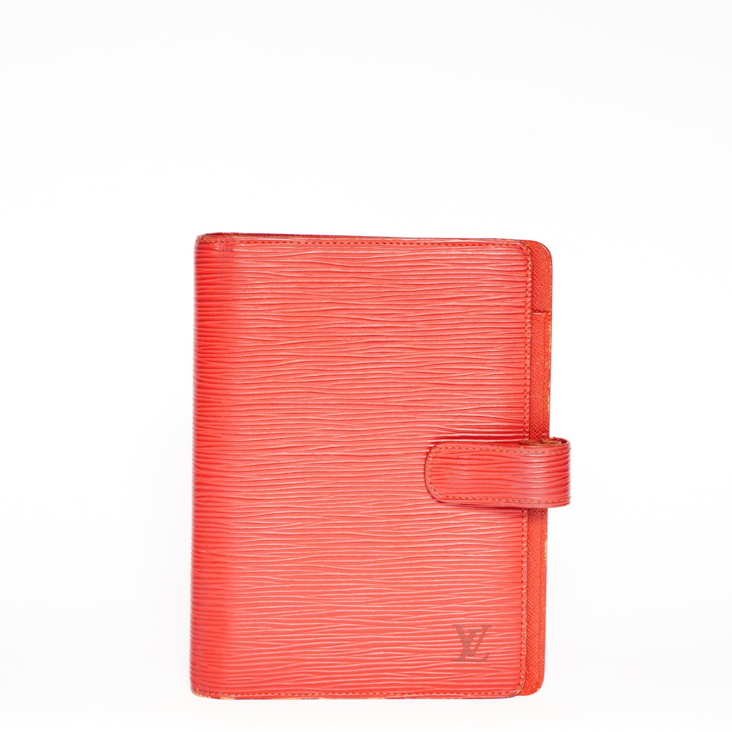 Louis Vuitton 2005 Agenda MM in Red Epi Leather SP1015