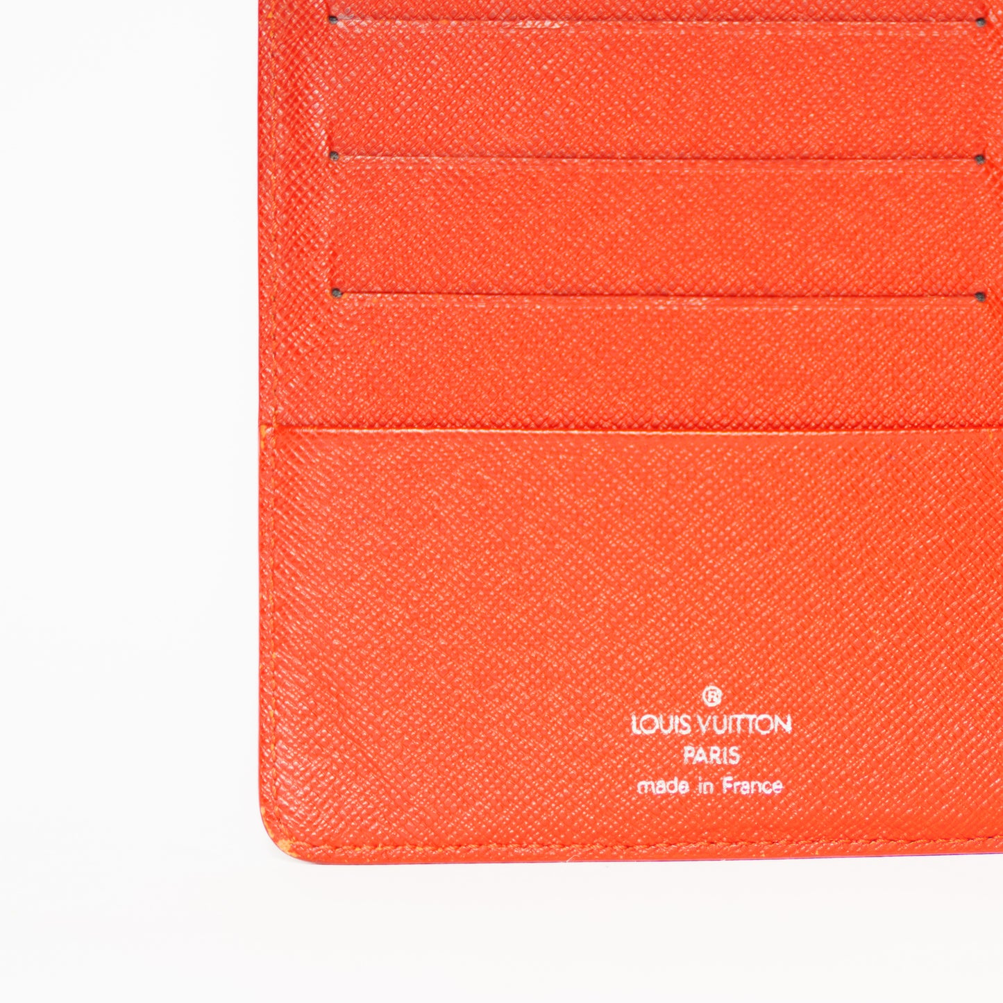 Louis Vuitton 2005 Agenda MM in Red Epi Leather SP1015