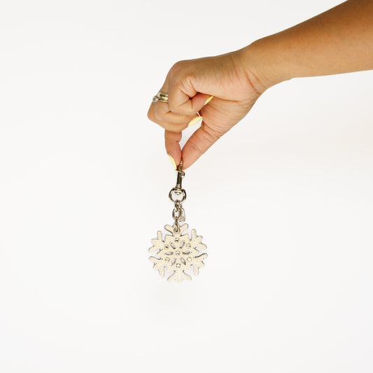 Coach Snowflake Bag Charm 2009 110925B324