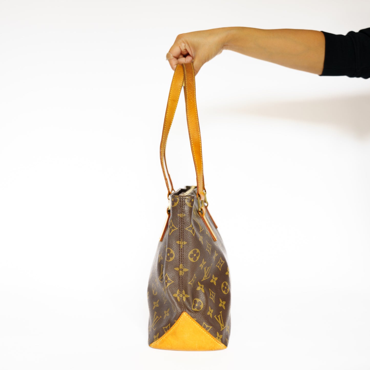 Louis Vuitton 2002 Cabas Piano Tote Bag in Monogram Canvas SD0092