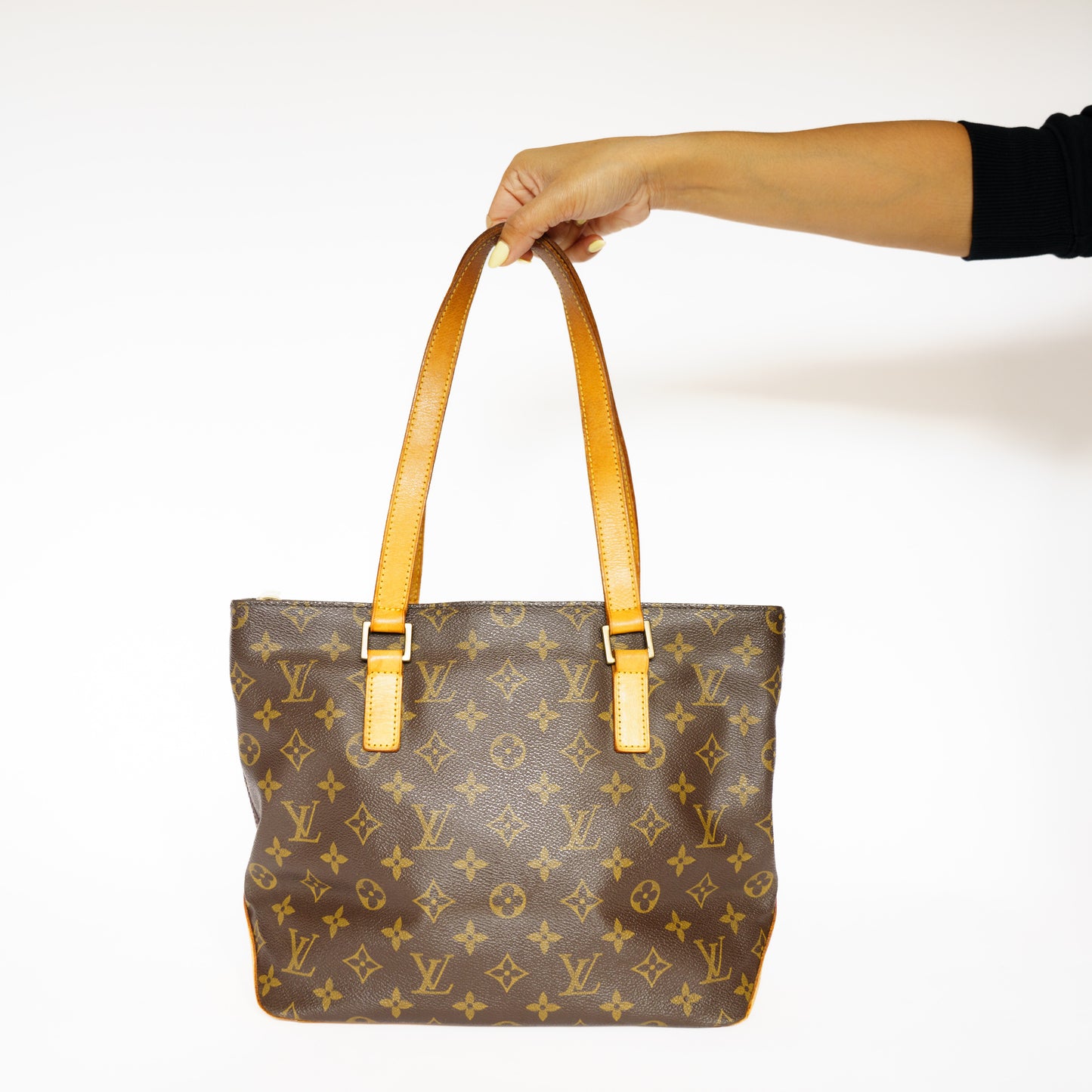 Louis Vuitton 2002 Cabas Piano Tote Bag in Monogram Canvas SD0092