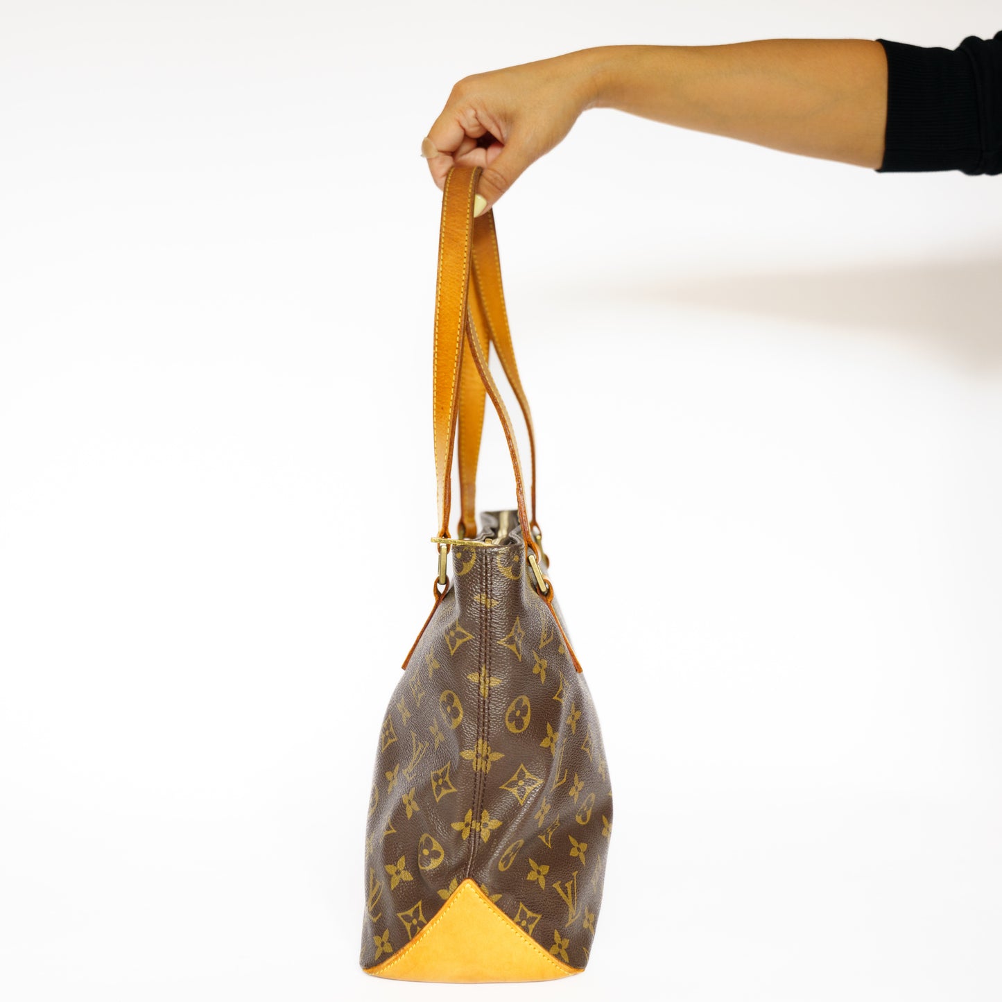 Louis Vuitton 2002 Cabas Piano Tote Bag in Monogram Canvas SD0092