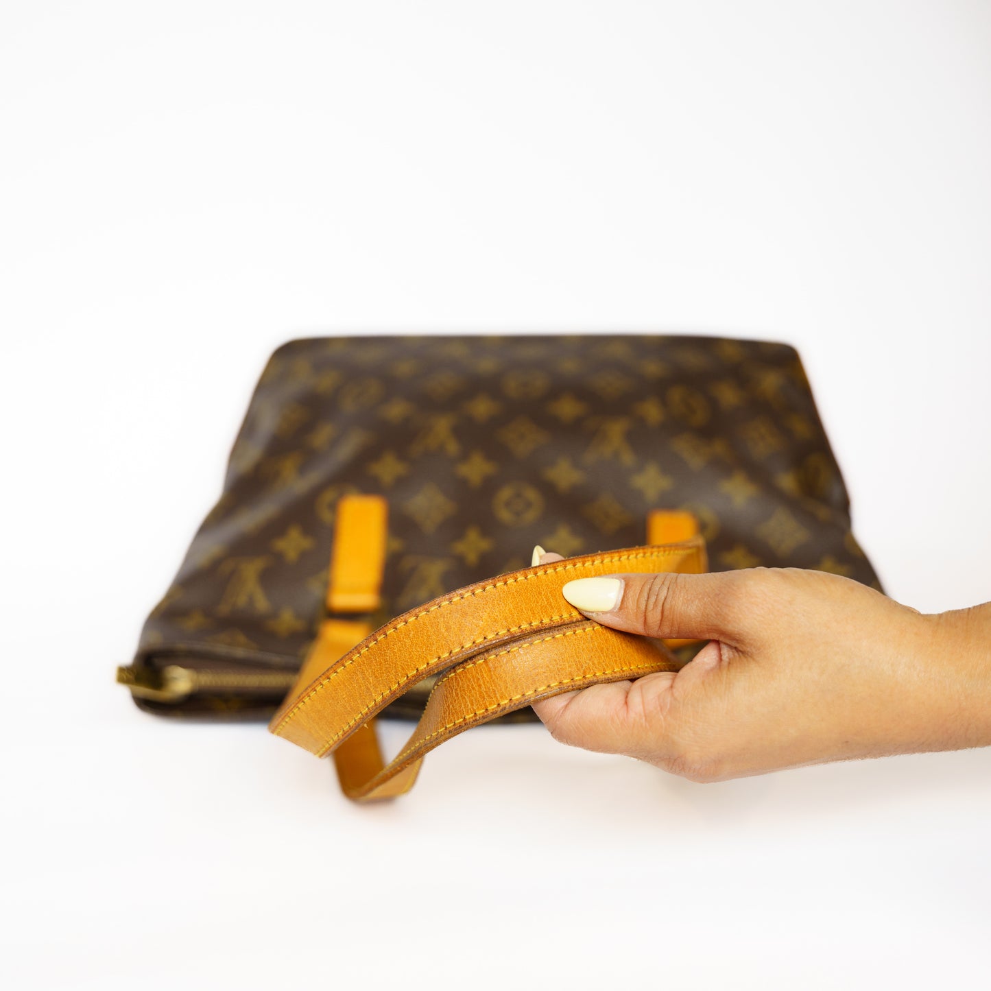 Louis Vuitton 2002 Cabas Piano Tote Bag in Monogram Canvas SD0092