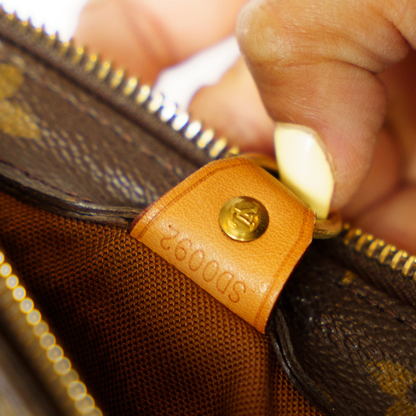 Louis Vuitton 2002 Cabas Piano Tote Bag in Monogram Canvas SD0092