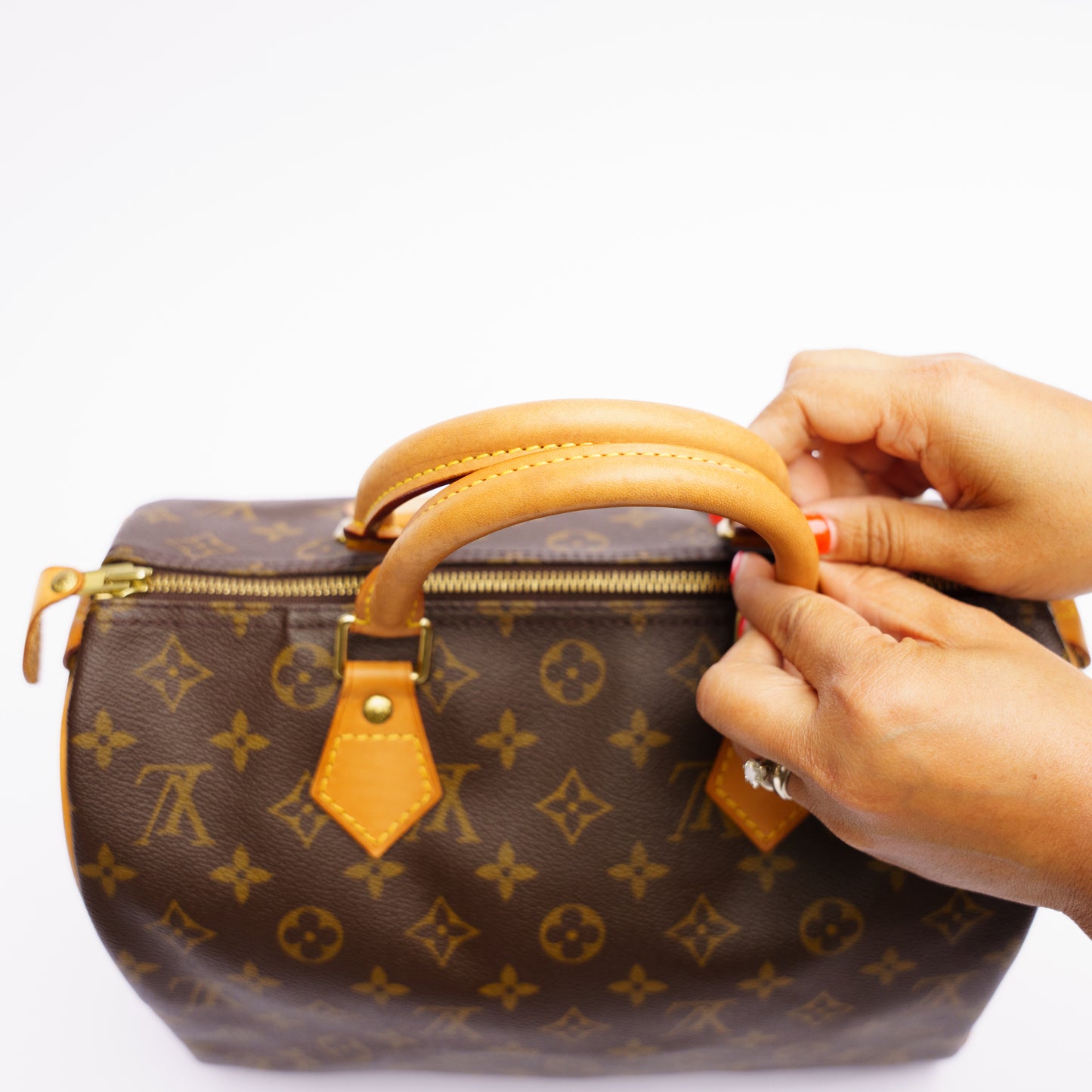 Louis Vuitton 2002 Monogram Speedy 30 TH0042