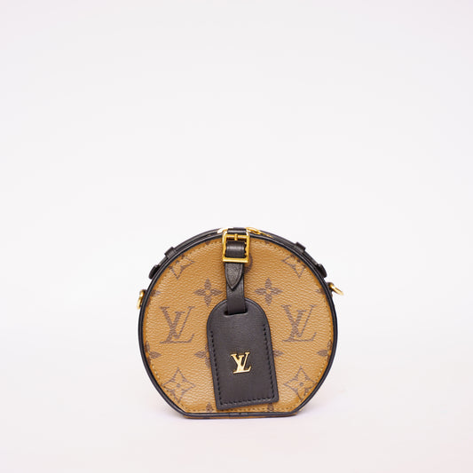 Louis Vuitton Mini Boite Chapeau in Monogram Reverse