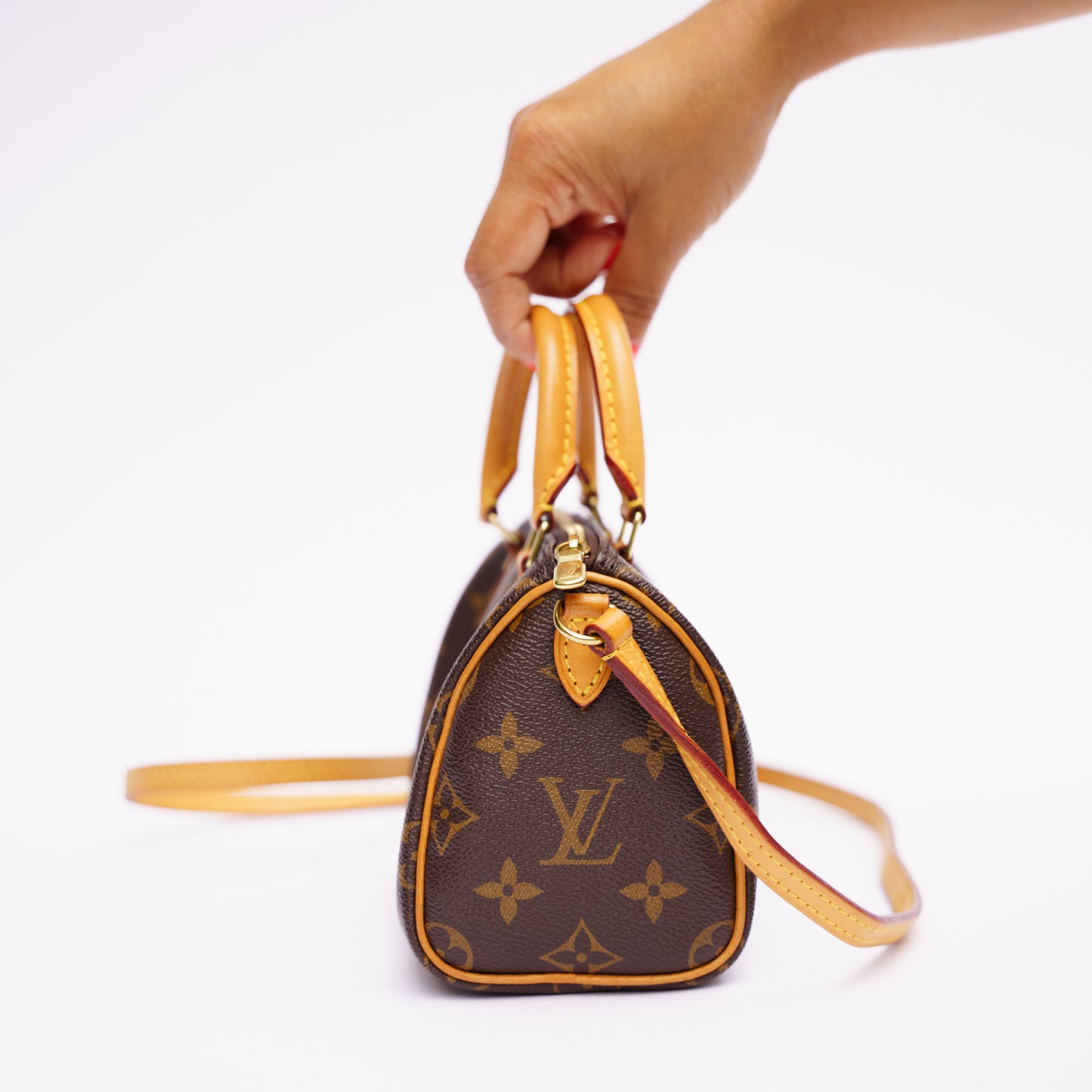 Louis Vuitton 2017 Monogram Nano Speedy TS4187