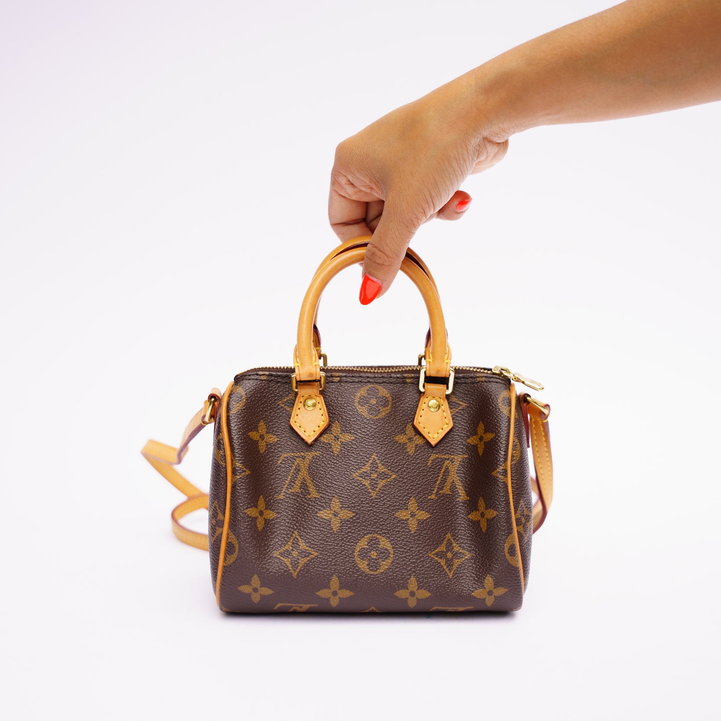 Louis Vuitton 2017 Monogram Nano Speedy TS4187