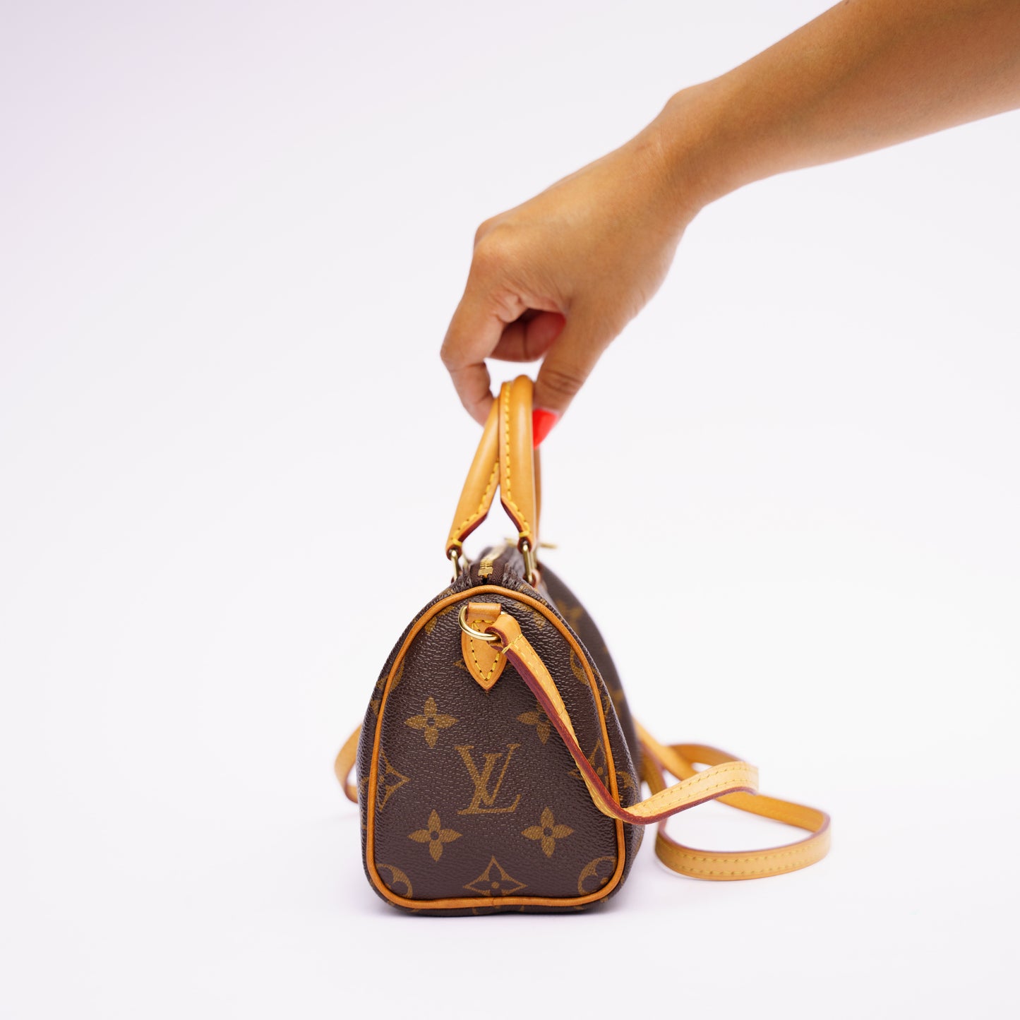 Louis Vuitton 2017 Monogram Nano Speedy TS4187