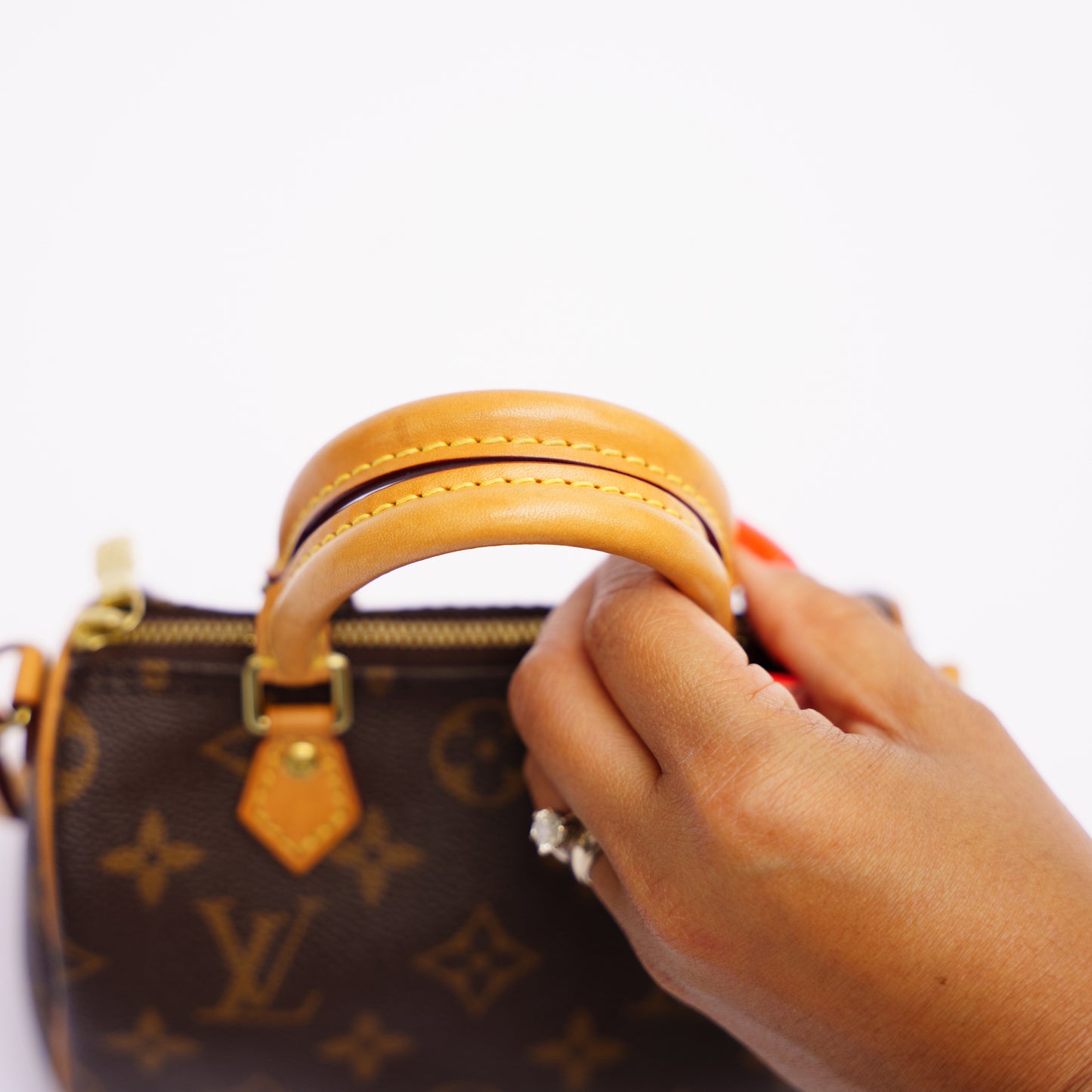 Louis Vuitton 2017 Monogram Nano Speedy TS4187