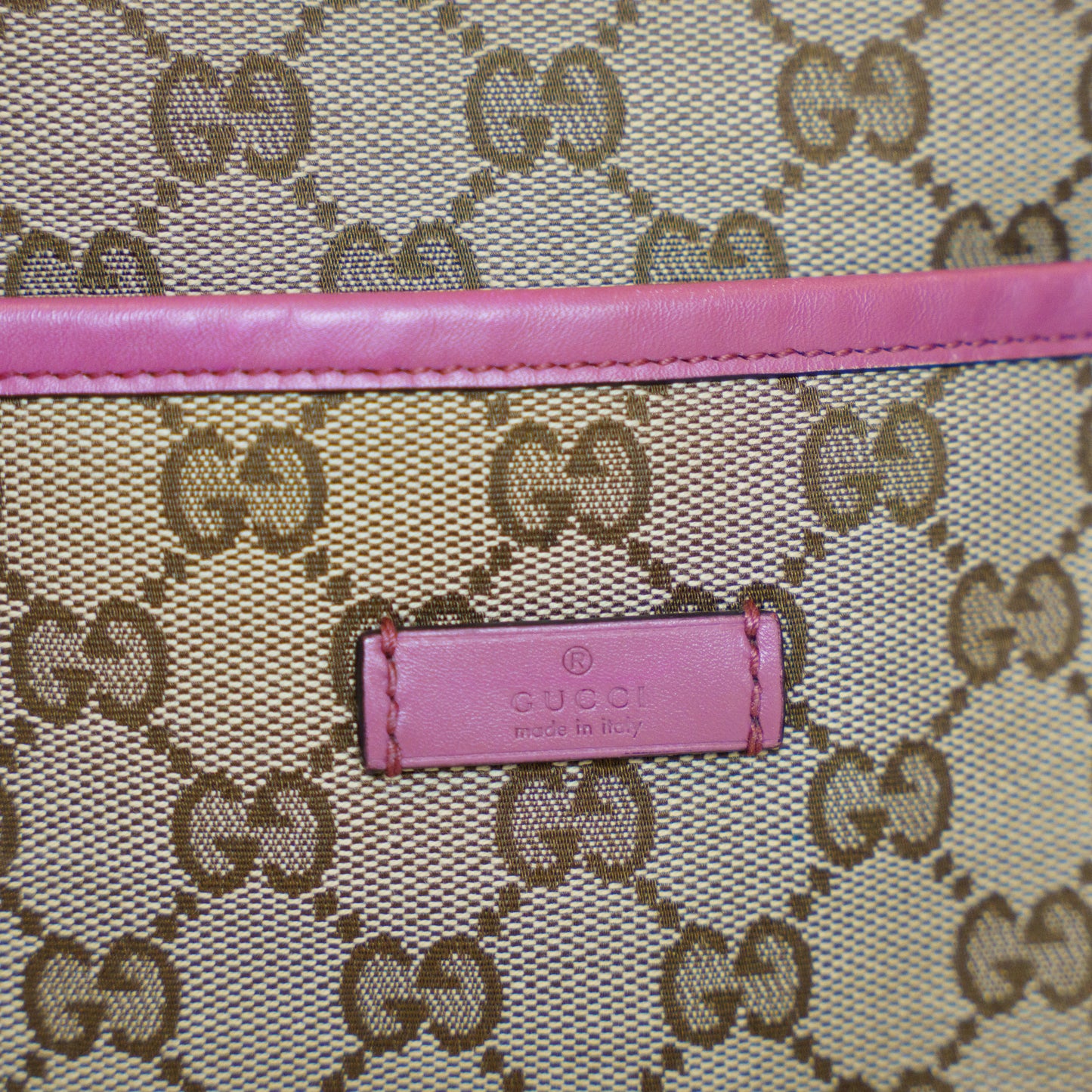 Gucci GG Canvas Shoulder Tote Bag