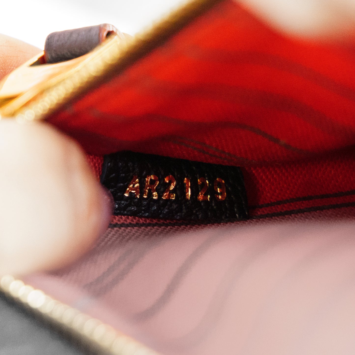 Louis Vuitton 2019 Pochette Metis in Marine Rouge Empreinte Leather  AR2129
