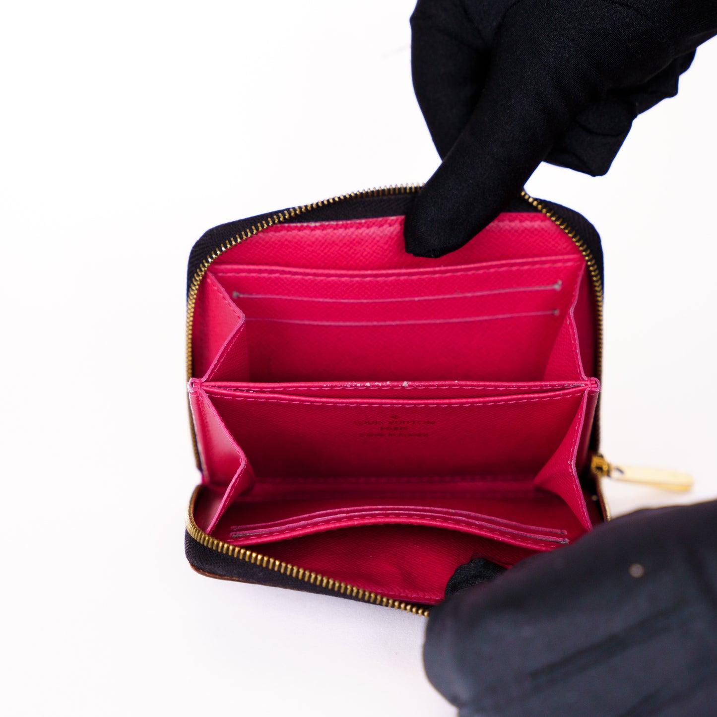 Louis Vuitton Black Multicolor Zippy Coin Purse Takashi Murakami 030626A238