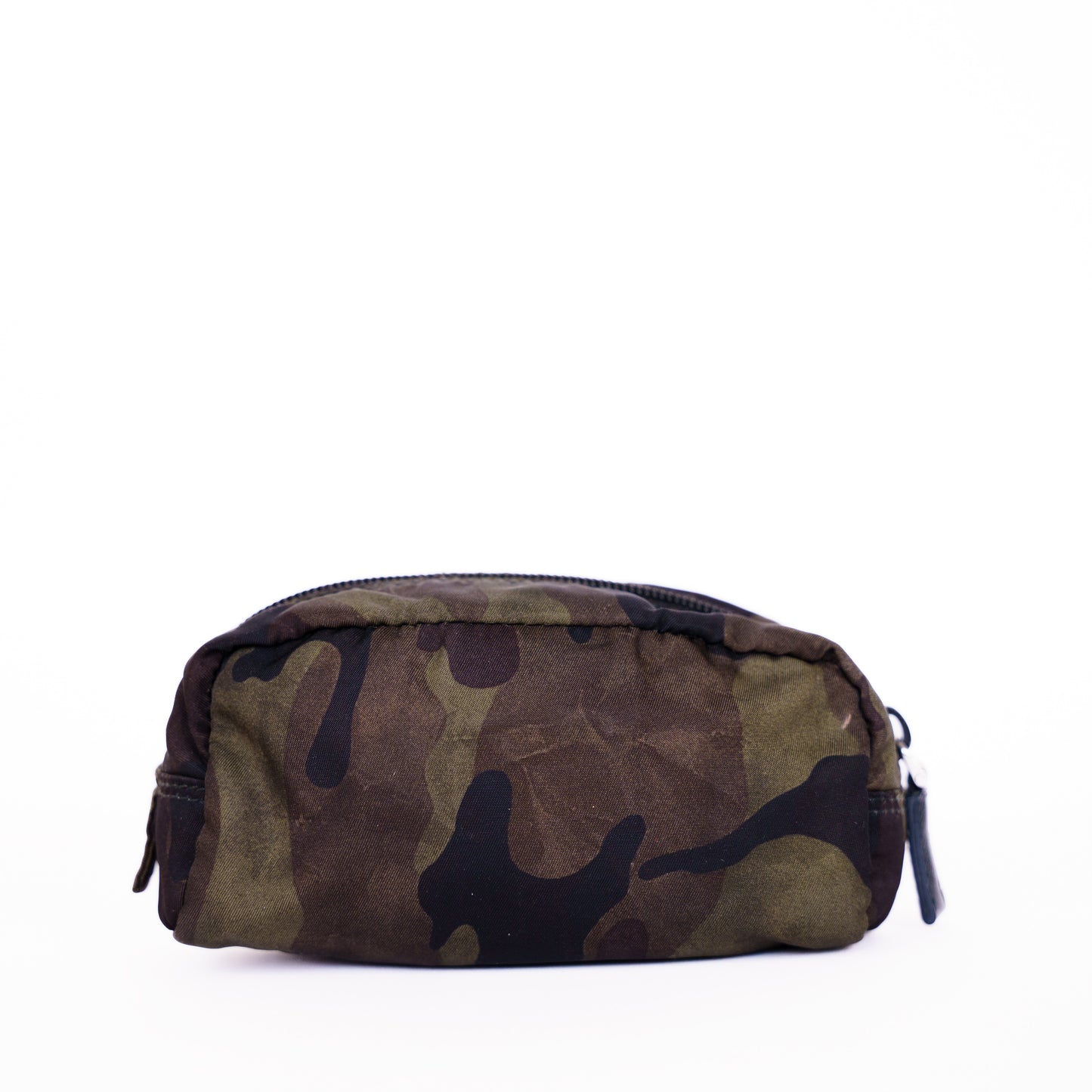 Prada Khaki Small Makeup Pouch