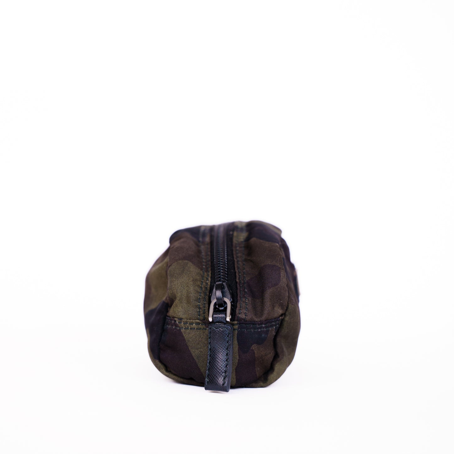 Prada Khaki Small Makeup Pouch