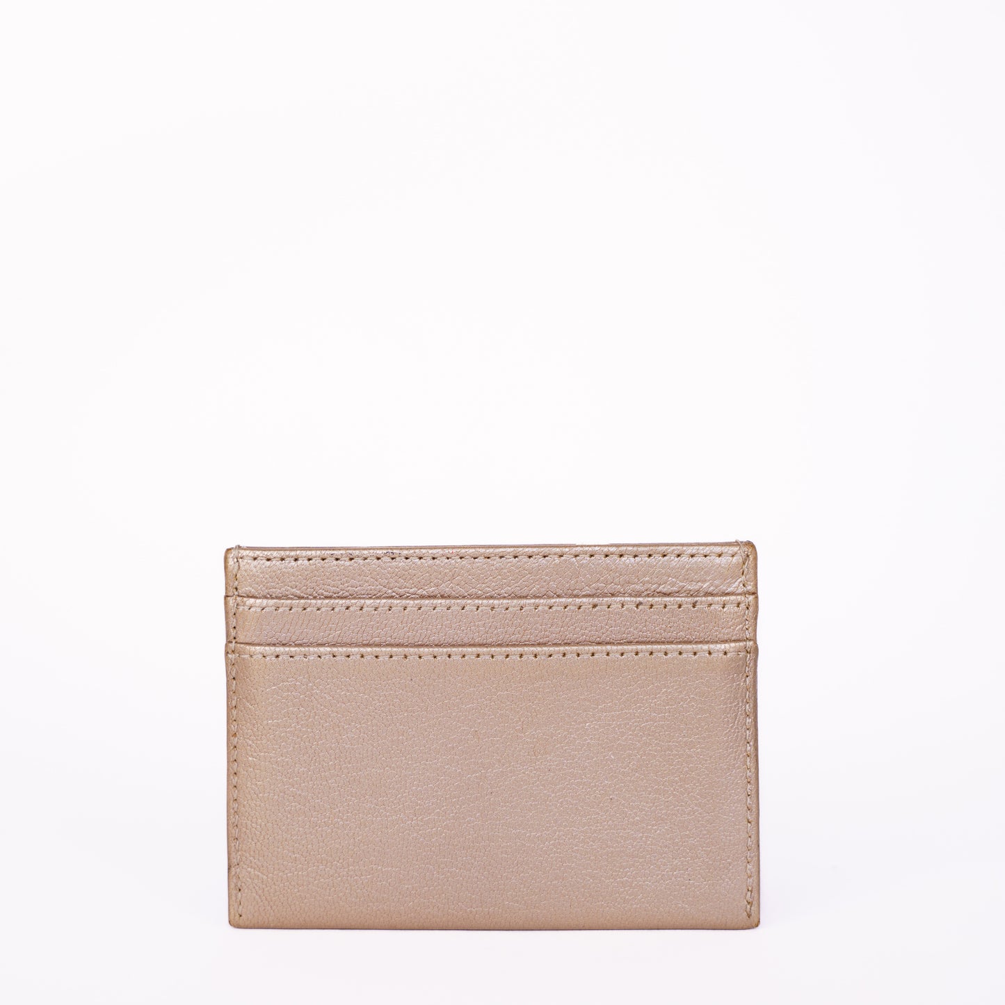 Chanel Cardholder in Beige Champagne 021224B287