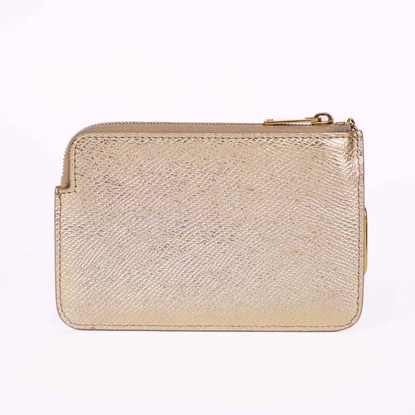Celine Gold Zippy Coin Purse