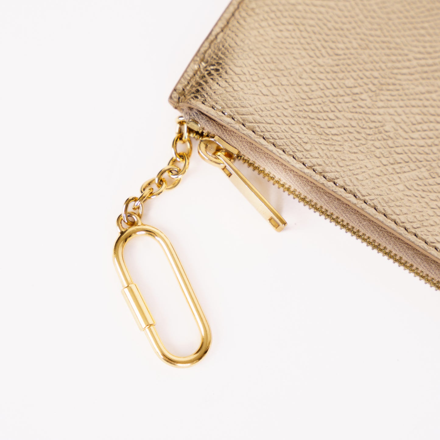 Celine Gold Zippy Coin Purse