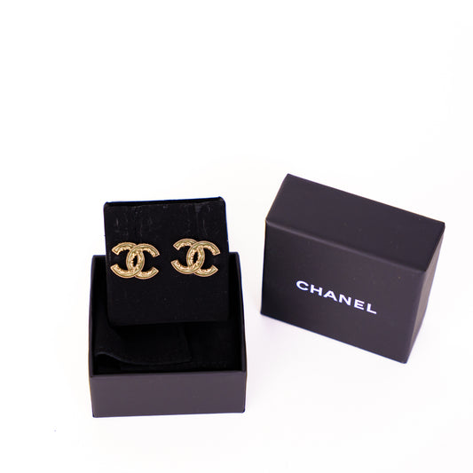 Chanel CC Earrings
