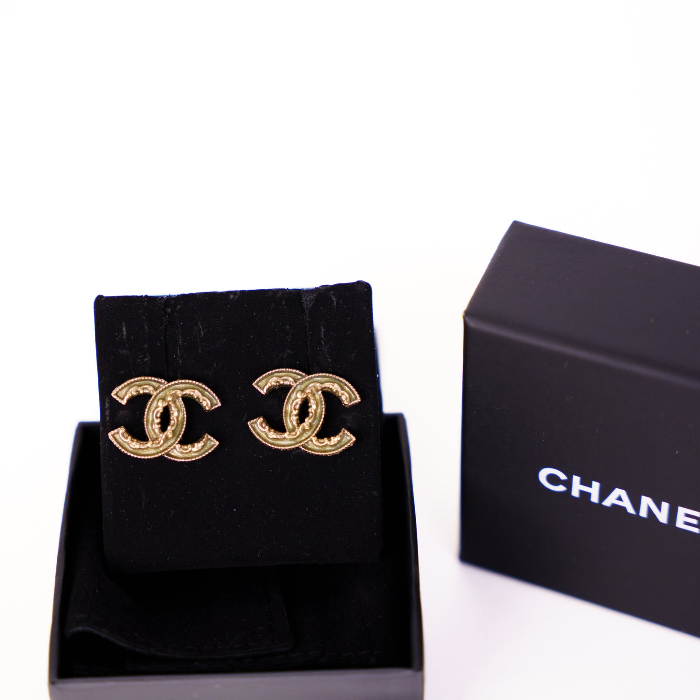 Chanel CC Earrings