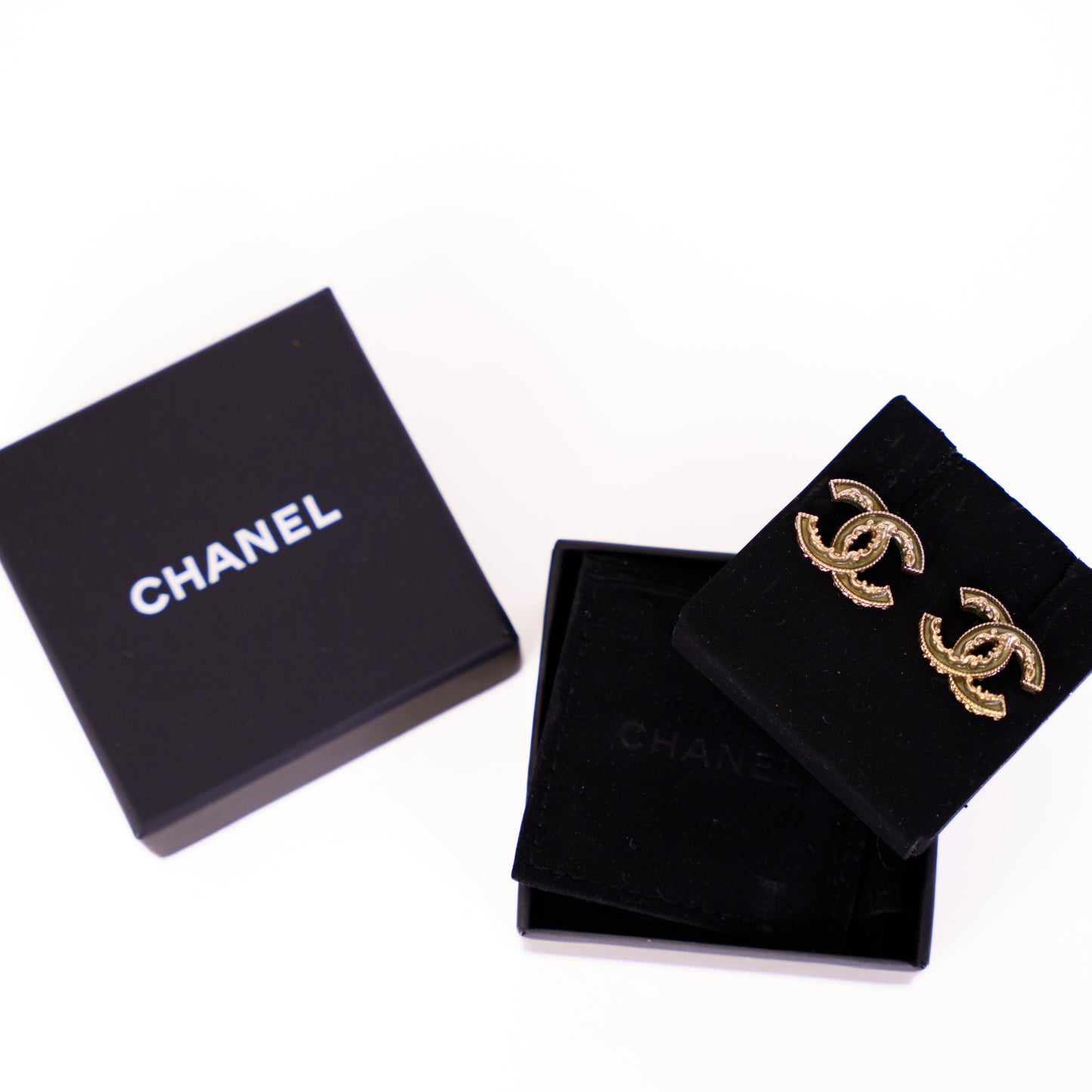 Chanel CC Earrings