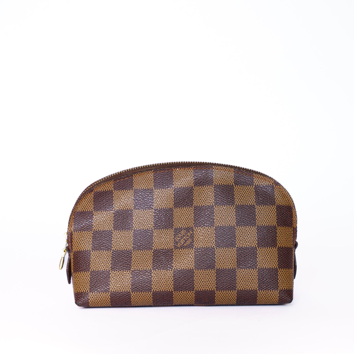 Louis Vuitton 2003 Cosmetic Pouch Damier Ebene CA0033
