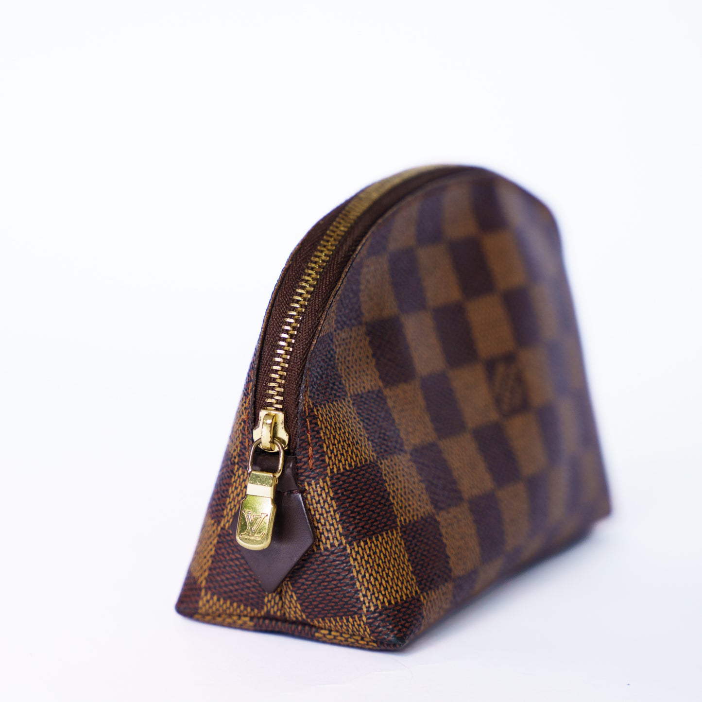 Louis Vuitton 2003 Cosmetic Pouch Damier Ebene CA0033