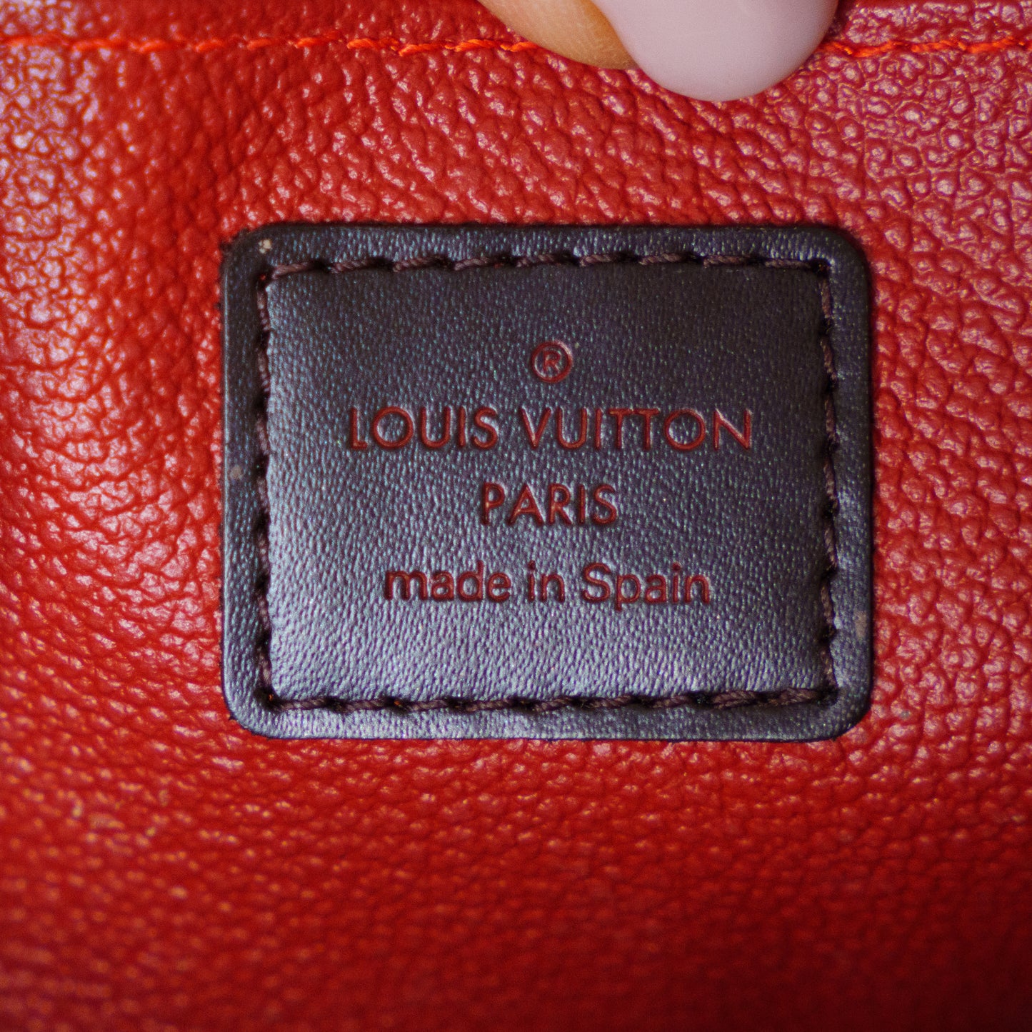 Louis Vuitton 2003 Cosmetic Pouch Damier Ebene CA0033