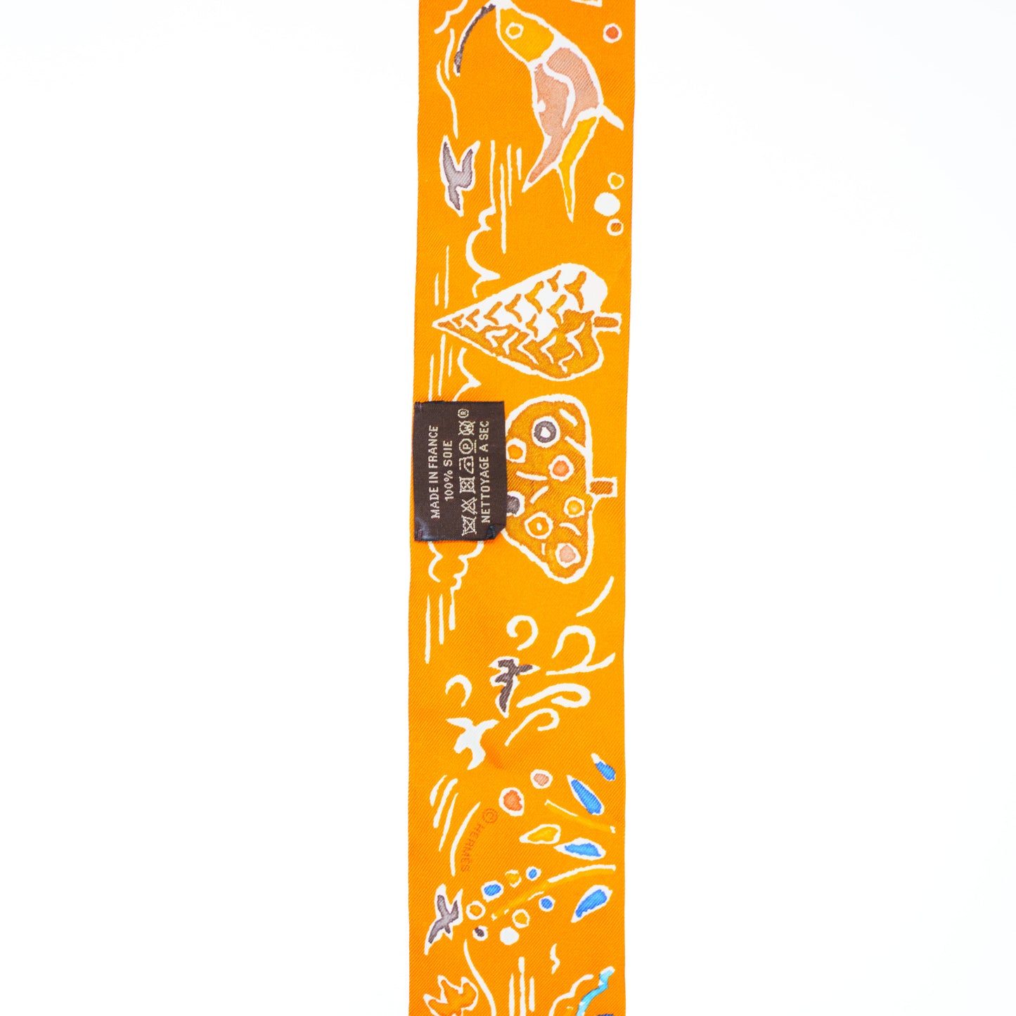 Hermes Orange Twilly no.4