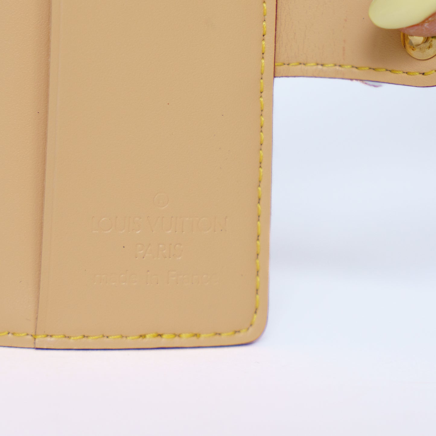Louis Vuitton White Multicolor Carnet De Bal Mini Address Book Card holder