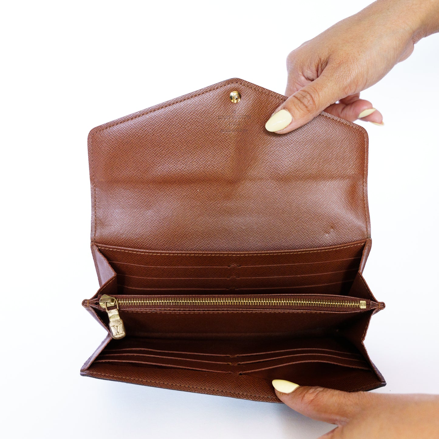 Louis Vuitton Monogram Sarah Wallet with Conversion Kit
