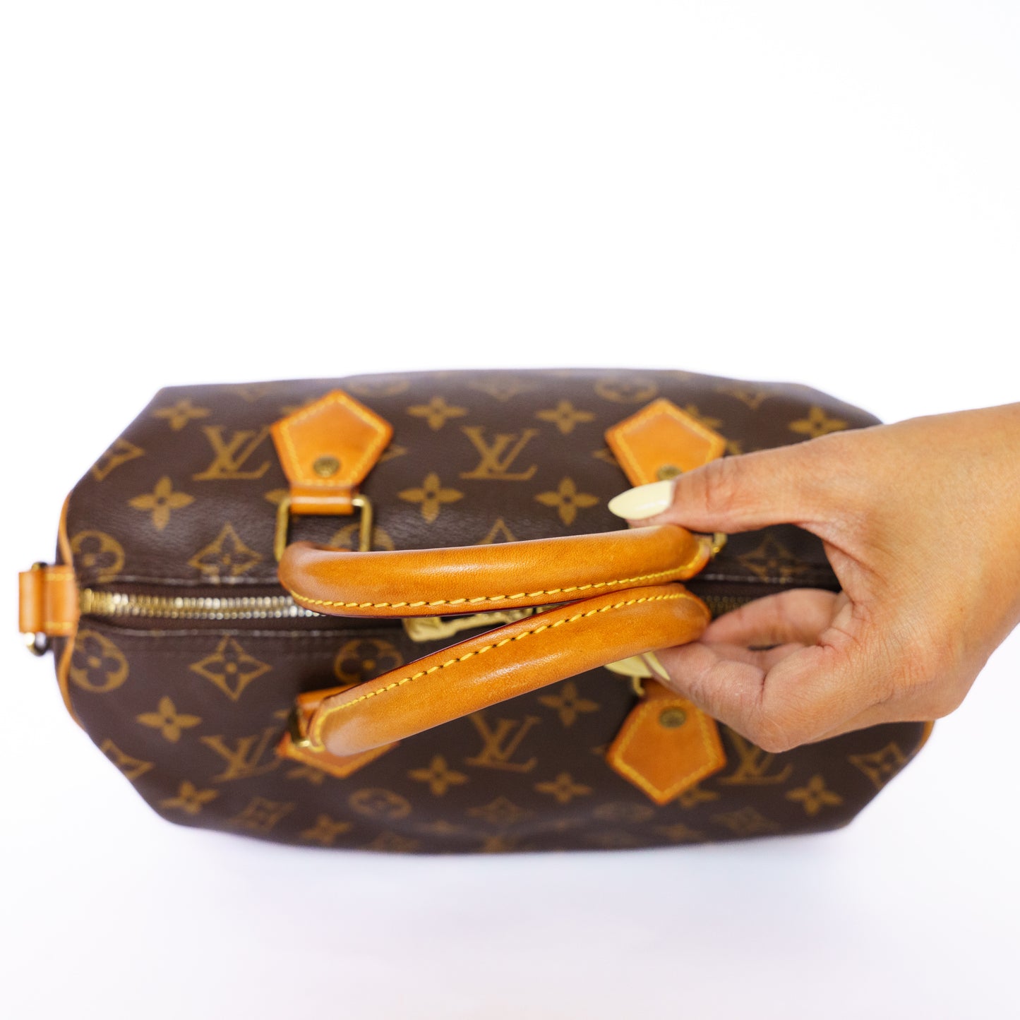 Louis Vuitton Monogram Speedy 25 Bandouliere