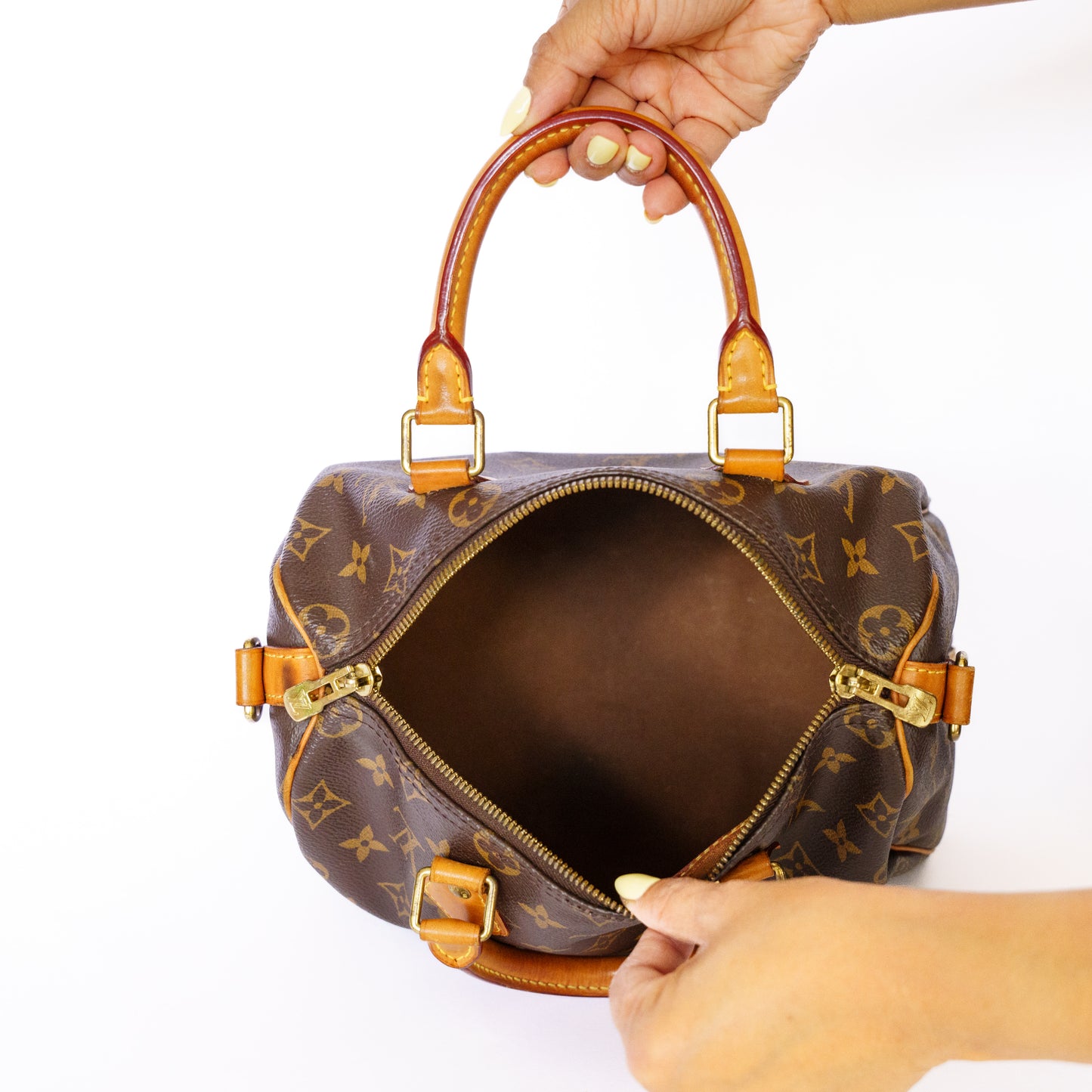 Louis Vuitton Monogram Speedy 25 Bandouliere