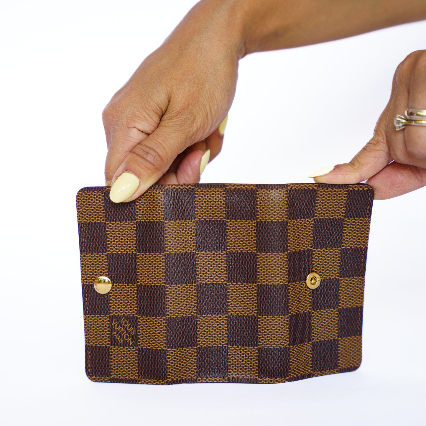 Louis Vuitton Damier Ebene 4 Key Holder