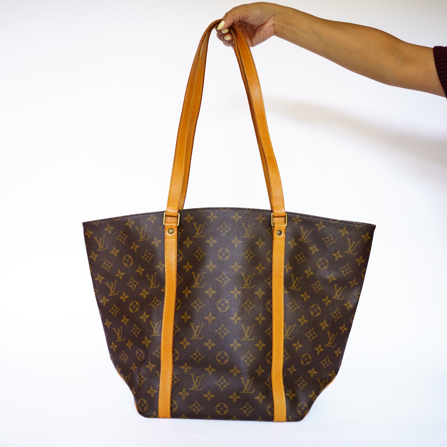 Louis Vuitton 1994 Vintage Monogram Shopping Tote NO1924