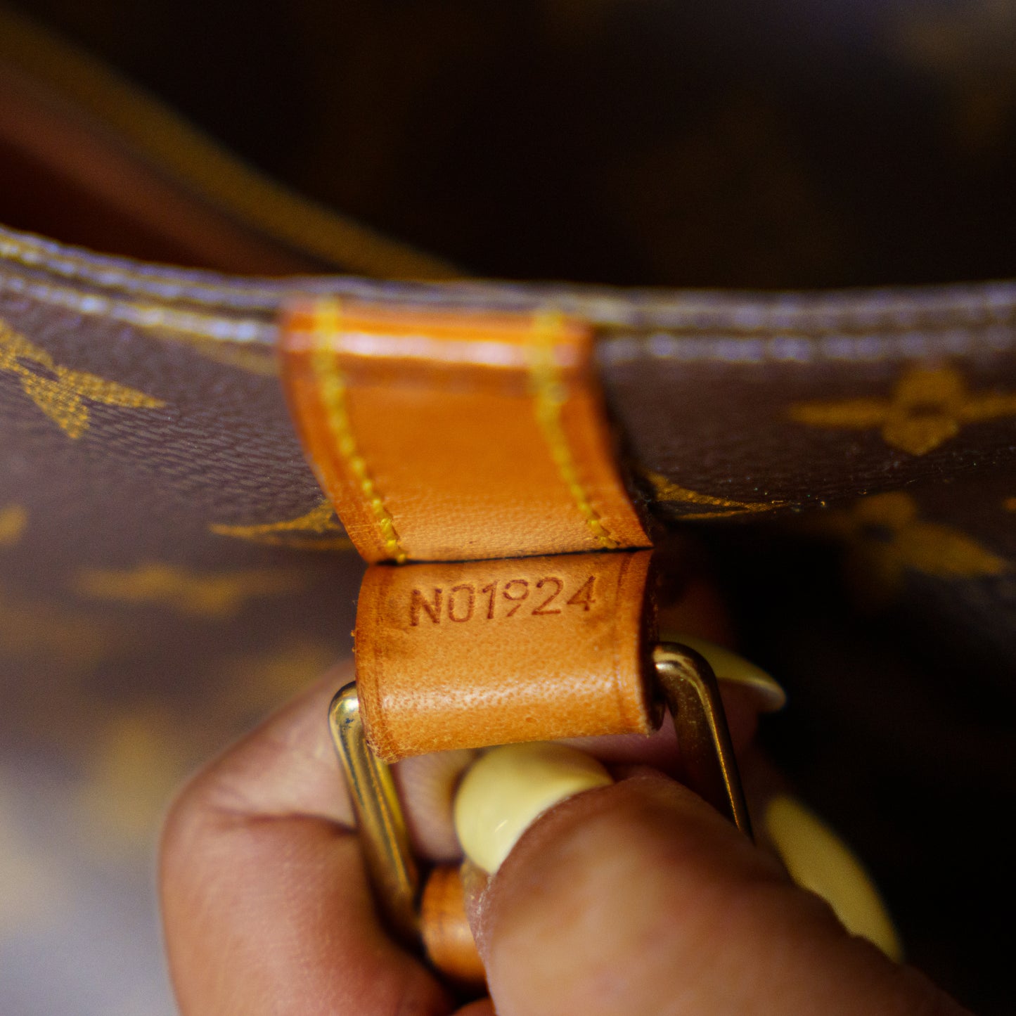 Louis Vuitton 1994 Vintage Monogram Shopping Tote NO1924