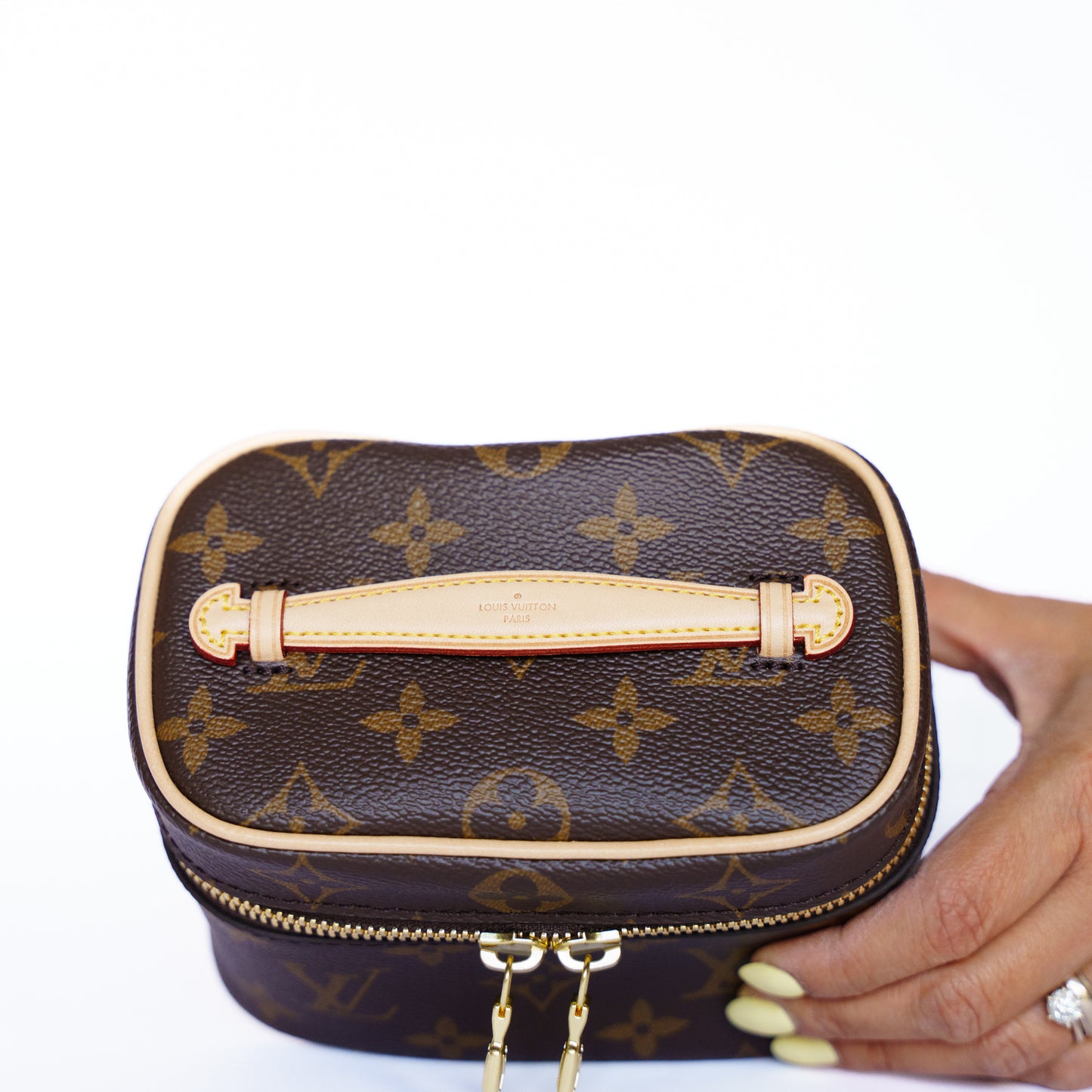 Louis Vuitton Nice Nano Vanity Bag in Monogram Canvas