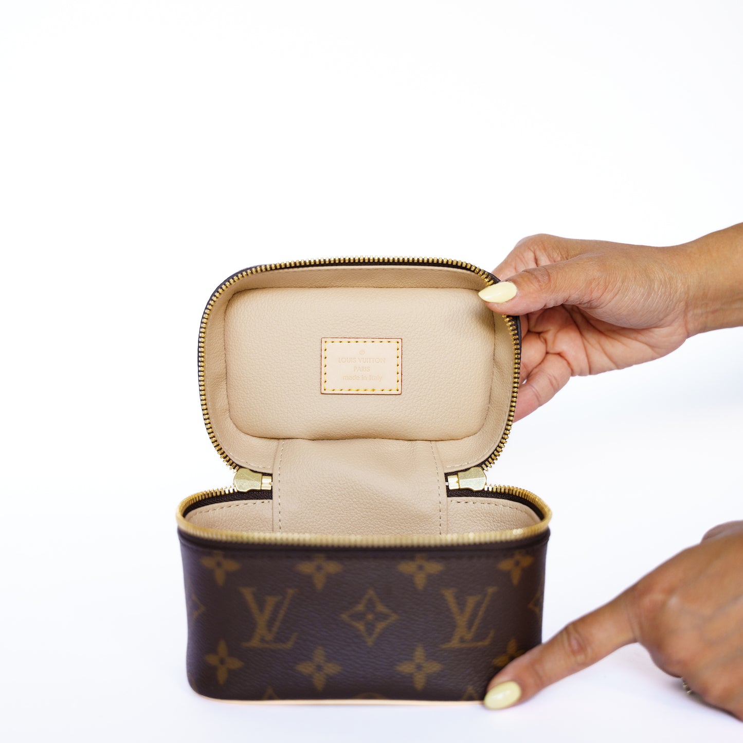 Louis Vuitton Nice Nano Vanity Bag in Monogram Canvas