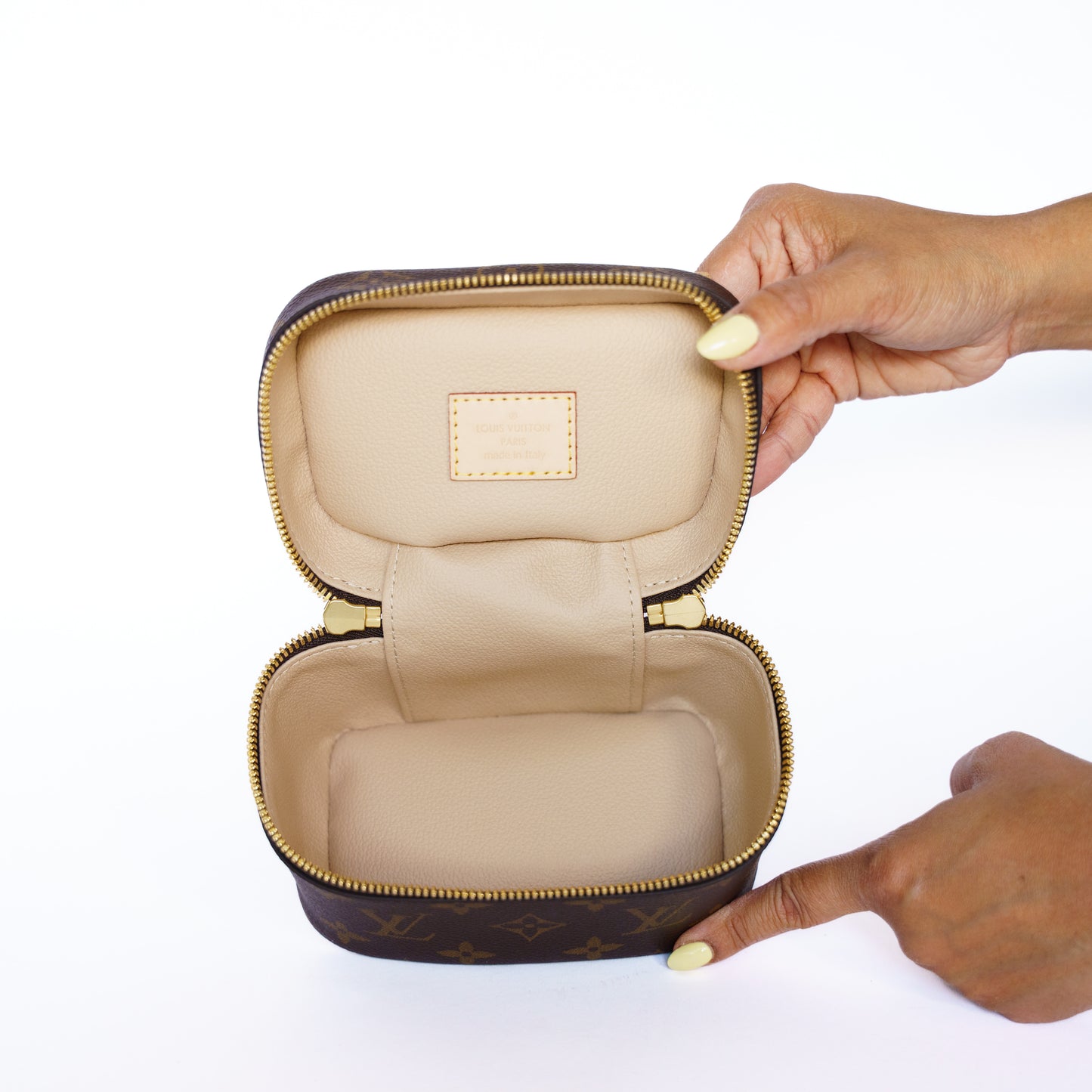 Louis Vuitton Nice Nano Vanity Bag in Monogram Canvas