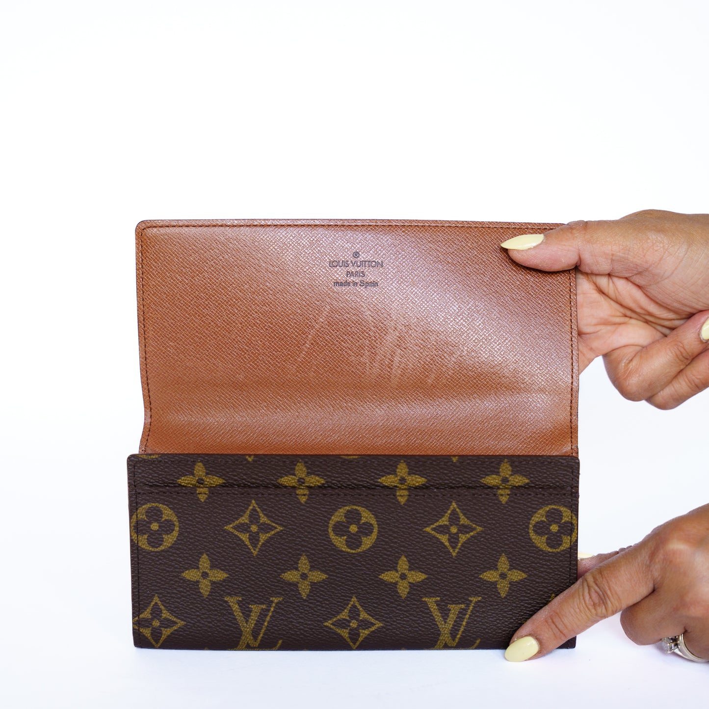 Preowned Louis Vuitton 1995 Monogram Wallet CA0975