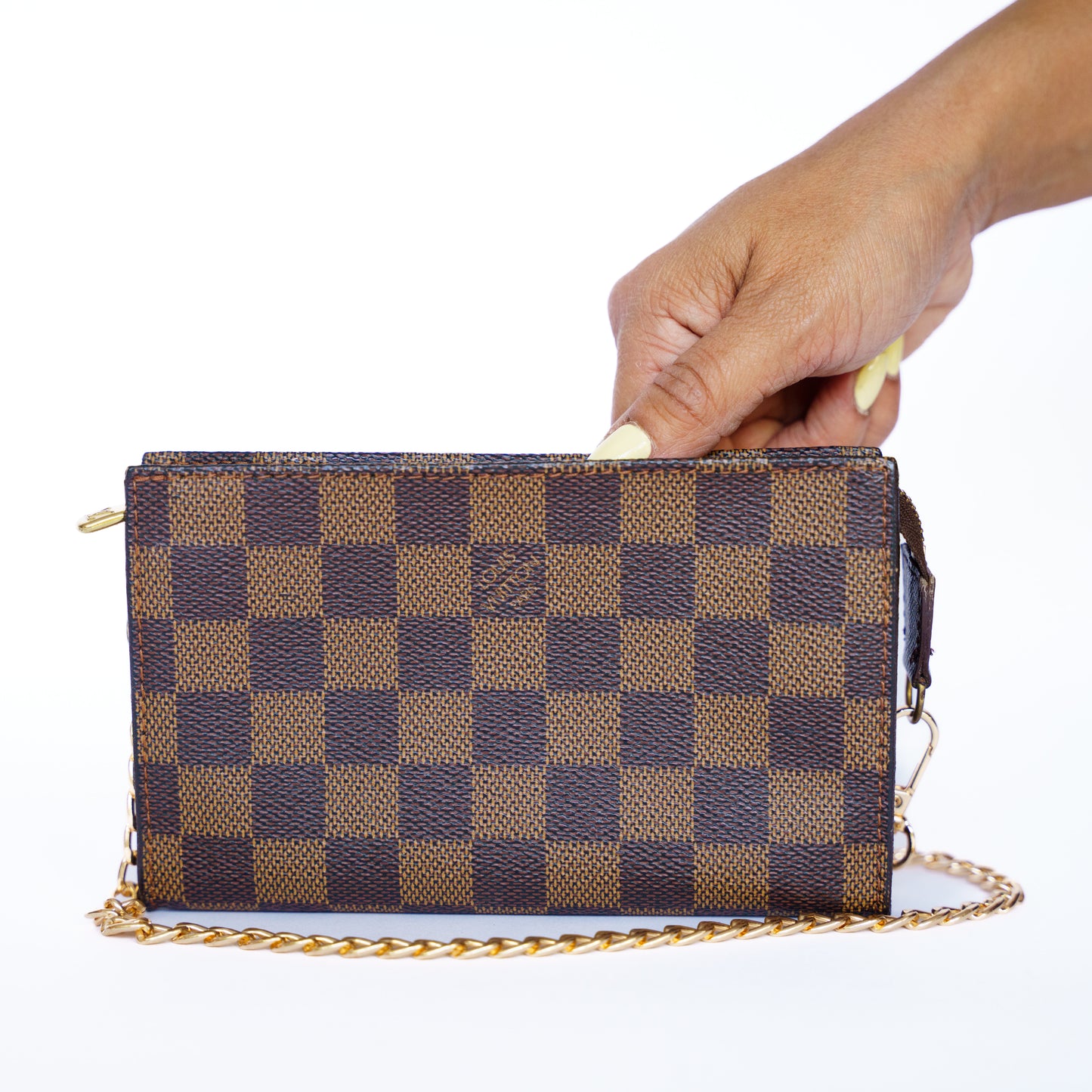 Louis Vuitton 1997 Bucket Pouch PM in Damier Ebene AR1917