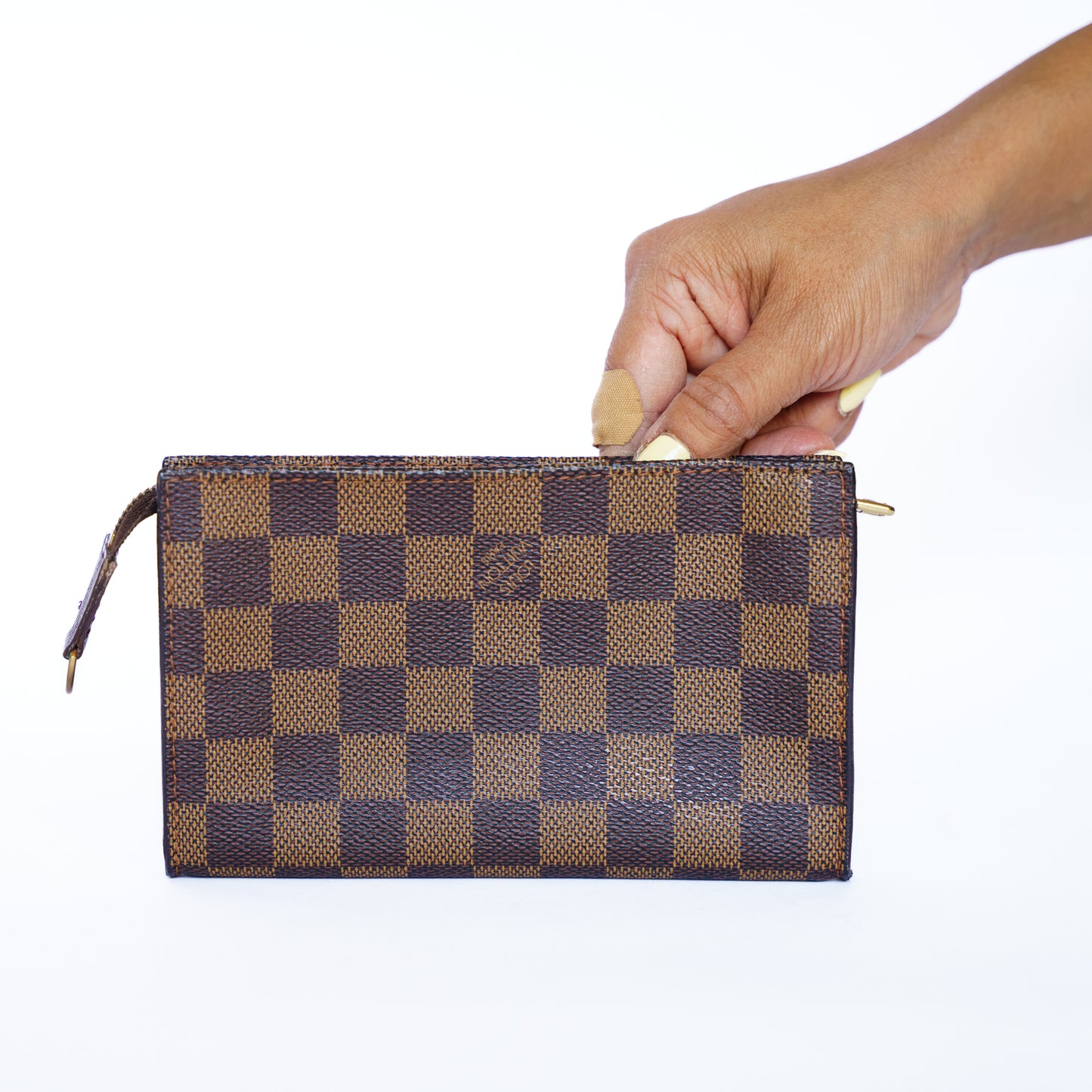 Louis Vuitton 1997 Bucket Pouch PM in Damier Ebene AR1917