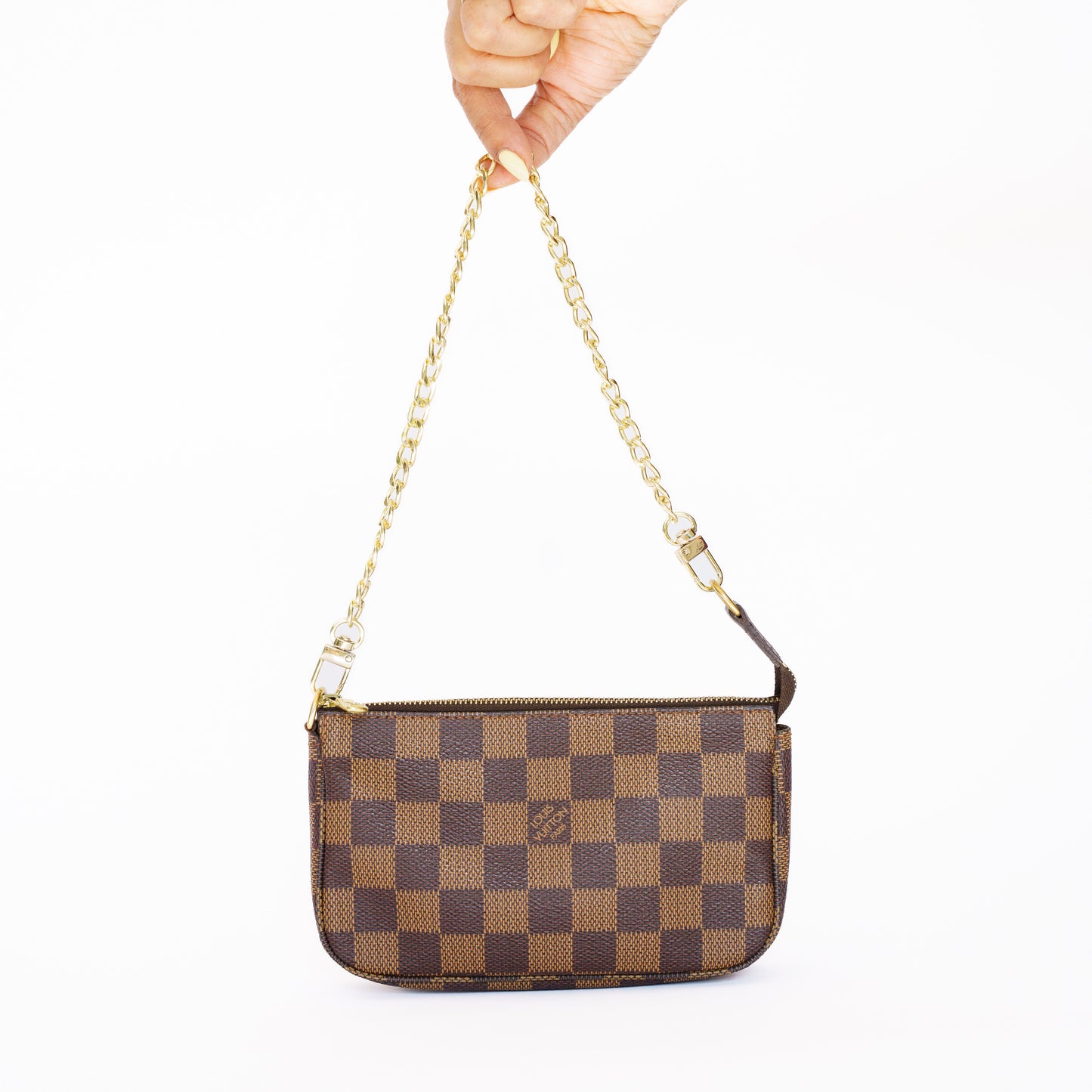 Louis Vuitton 2003 Damier Ebene Bucket Pouch SP0033
