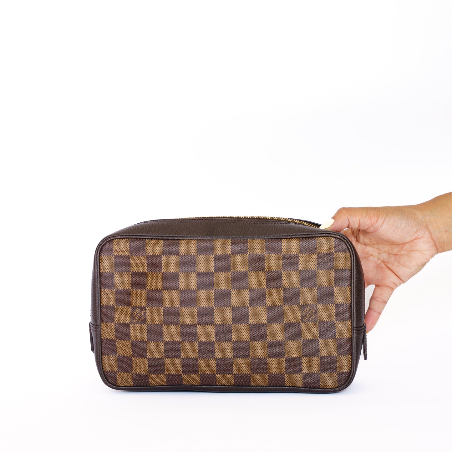 Louis Vuitton 1998 Damier Ebene Trousse Toilette 25 CA0918